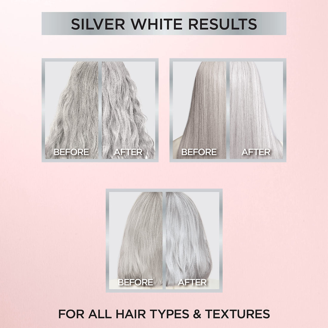 L’Oreal Paris Le Color Gloss One Step In-Shower Toning Hair Gloss for Bleached Hair, Neutralizes Brass, Conditions & Boosts Shine, Platinum Pearl, 4 Ounce