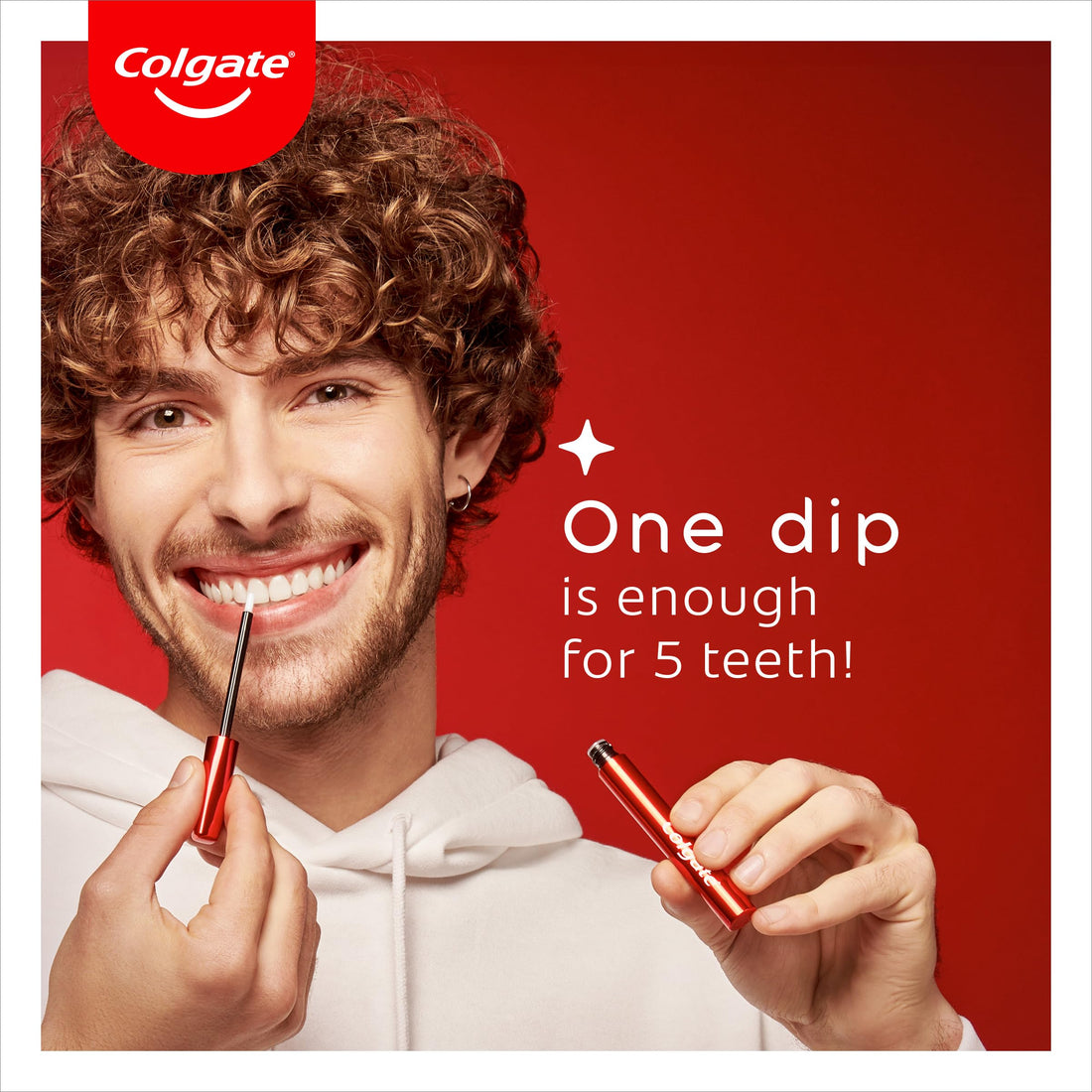 Colgate Max White Ultra+ Enamel Toothpaste 75ml, Whitens Deep Stains for 5X Whiter Teeth, ActiveShine Technology Smoothes Enamel Surface to Reflect Light, Protects and Remineralises Enamel