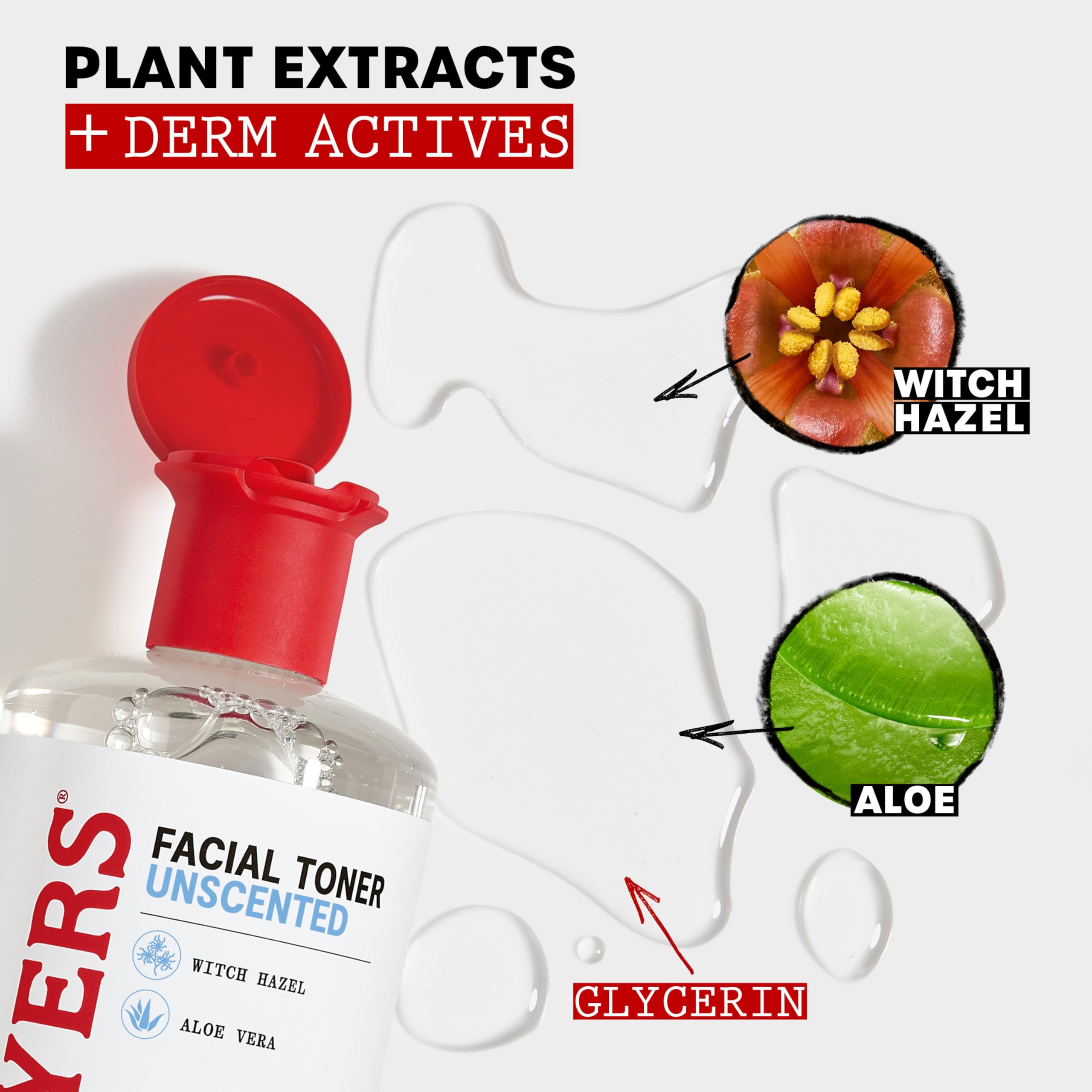 Thayers Witch Hazel Facial Gentle Rose Petal Toner Lotion with Organic Aloe Vera, All Day Hydration, Redue Pores & Improve Skin Texture, Vegan & Alcohol Free, 355ml