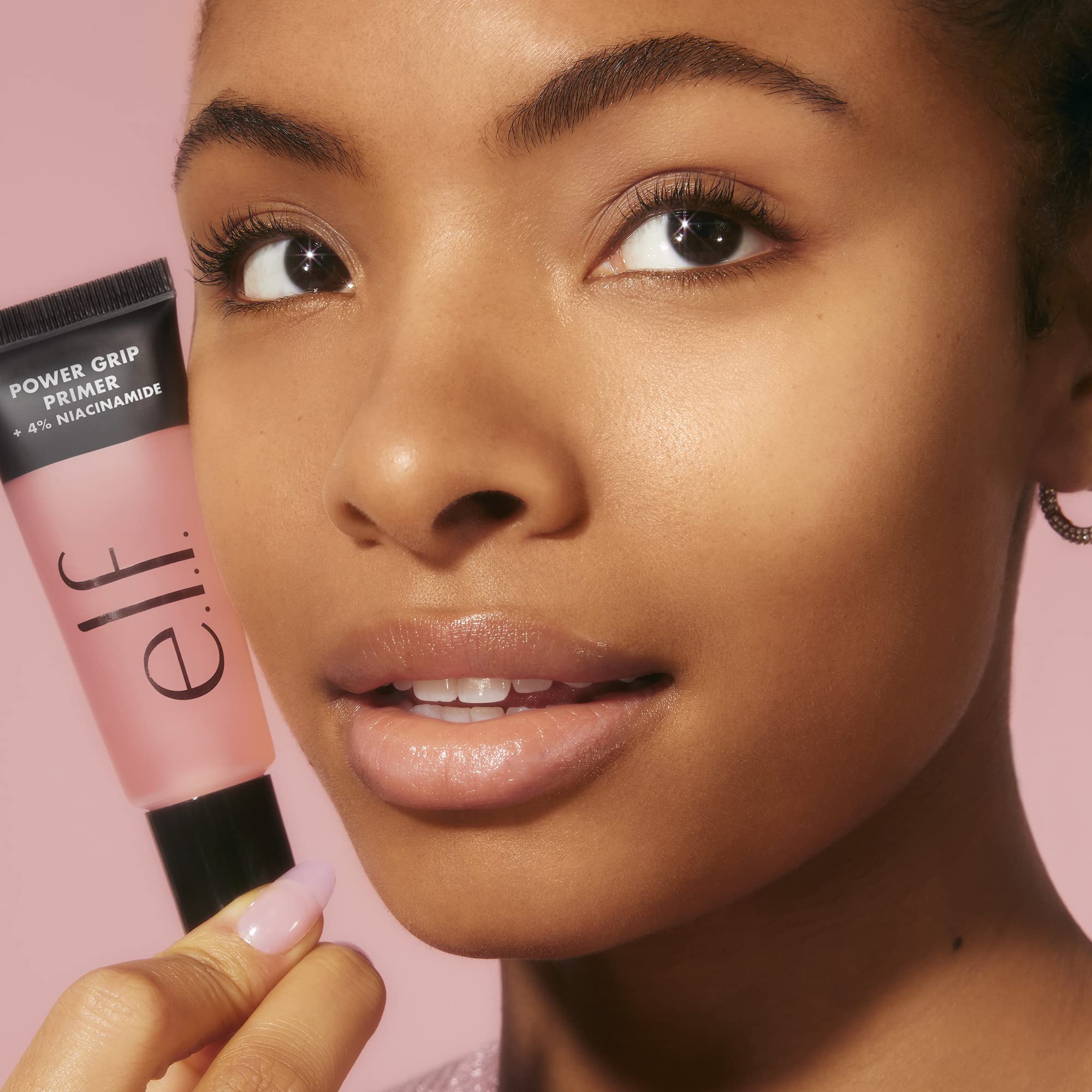 e.l.f. Power Grip Primer + 4% Niacinamide, Gel-Based & Hydrating Face Primer, Evens Skin & Brightens, Grips Makeup, Vegan & Cruelty-Free, 0.811 Fl Oz Halalzen