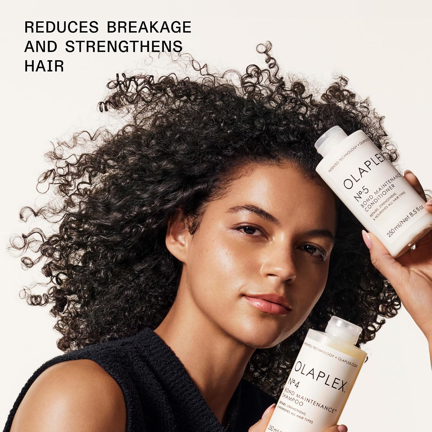 Olaplex Nº.4 Bond Maintenance Hair Strengthening Shampoo: Repairs Damage & Defend Against Future Breakage | Replenishes Hydration | For Coily, Curly, Straight, and Wavy, 250 mL / 8.5 Fl. Oz.