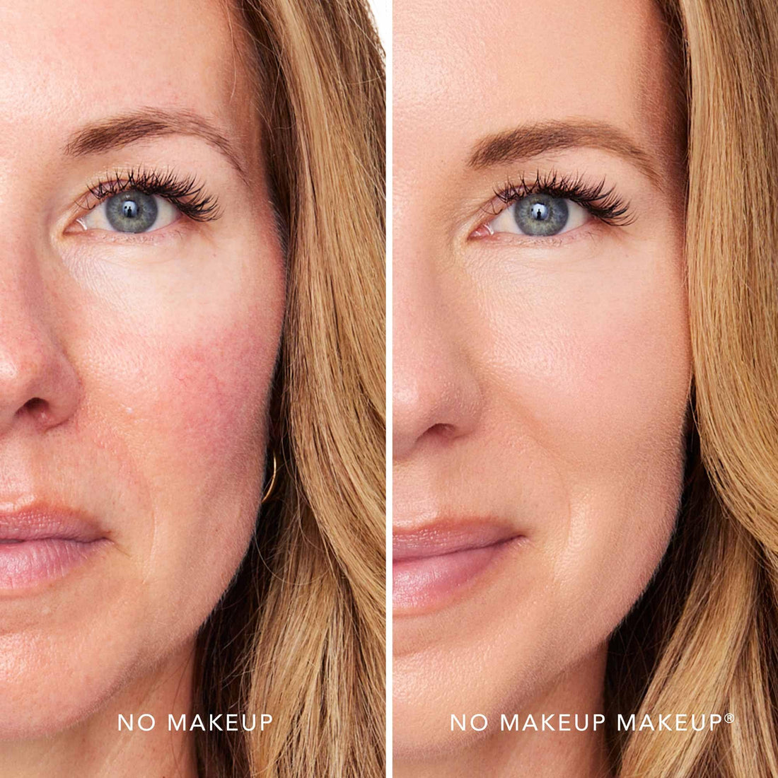 No Makeup Makeup Foundation, Weightless Cream-Balm Formula Conceals, Corrects and Camouflages with Skin-Tone Adaptive Flexshade Technology, Buildable, Long-Lasting, Cruelty-Free, Vegan, Golden Tan