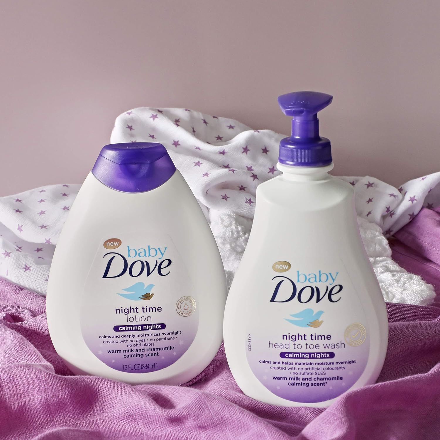 Baby Dove Calming Nights Lotion 400 ml Halalzen
