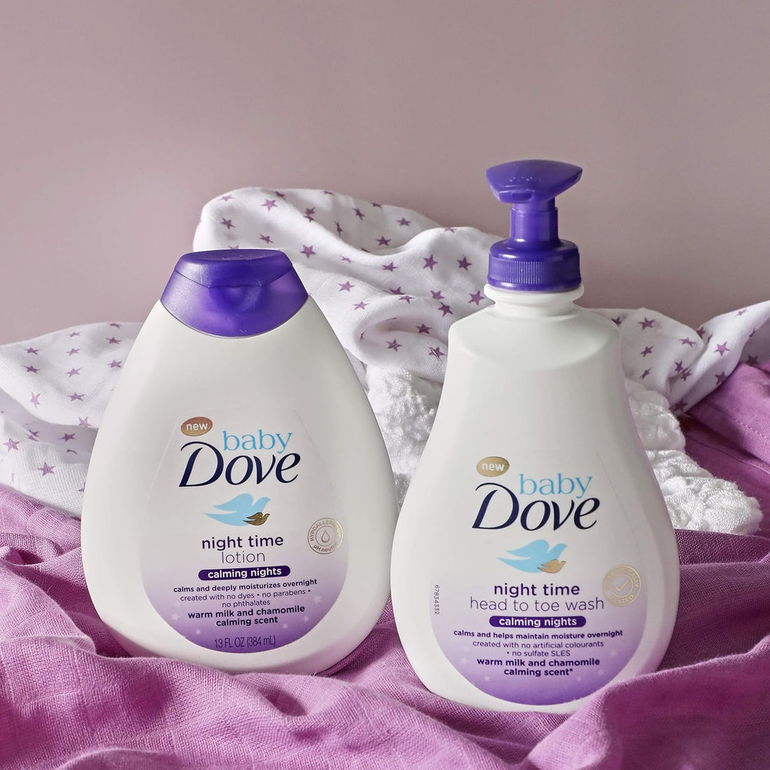 Baby Dove Calming Nights Lotion 400 ml Halalzen