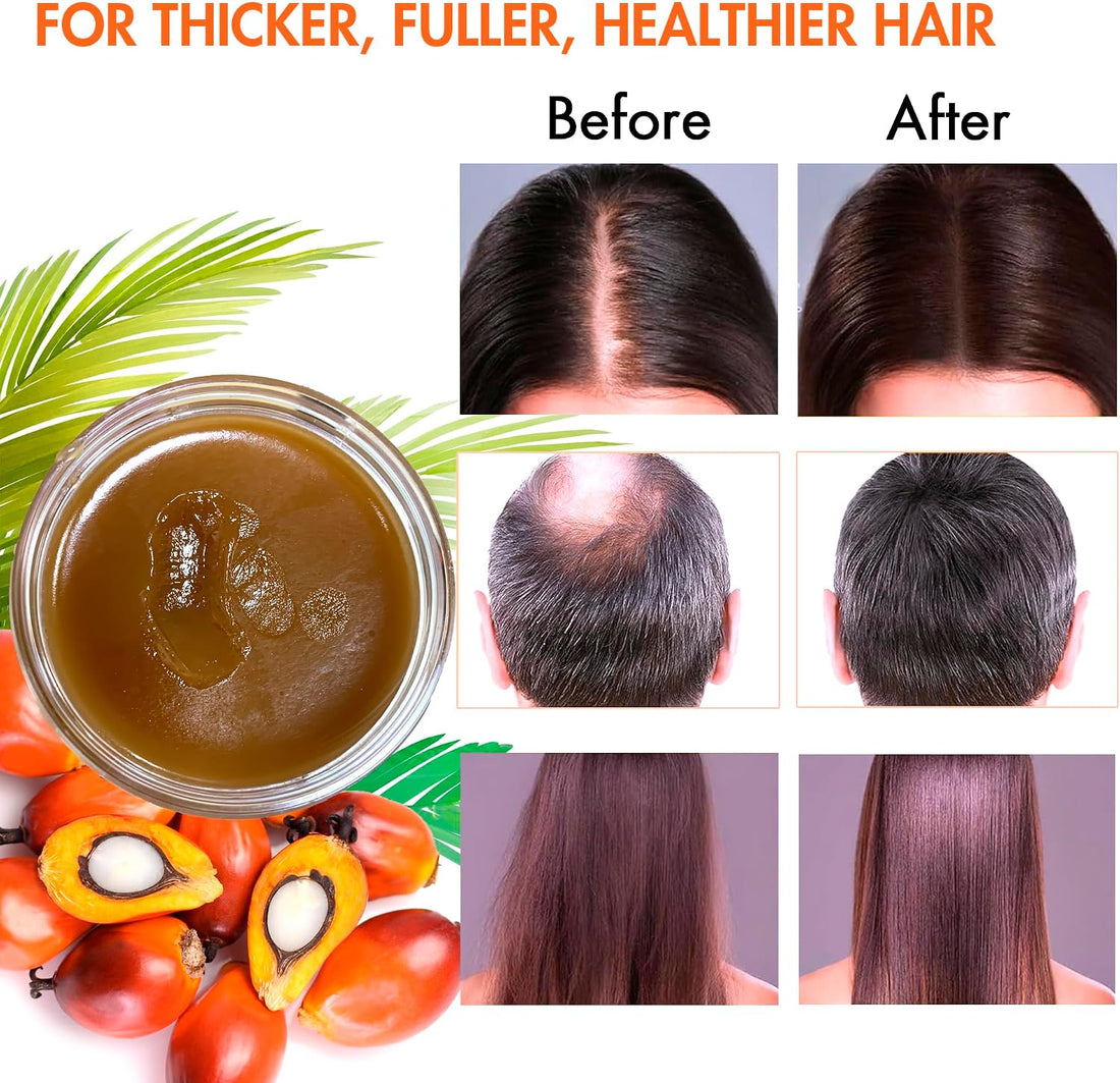 Raw Batana Oil for Hair Growth, 100% Natural Pure Dr. Sebi Botana Oil, Unrefined Organic Batana Hair Growth Oil for Prevent Hair Loss, Enhances Hair Thickness for Men & Women 5.3 oz