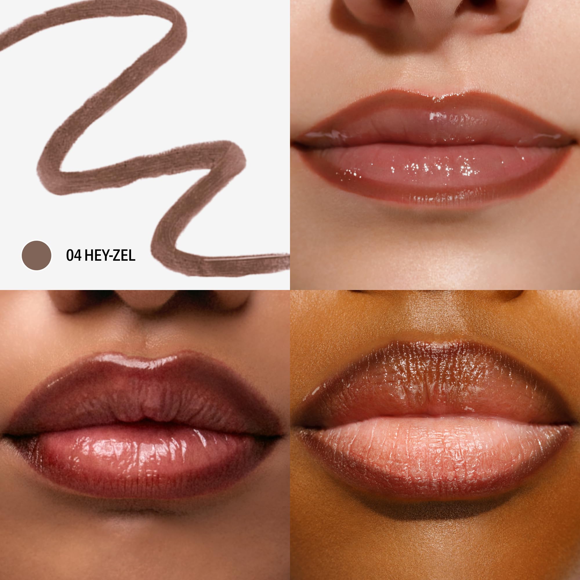 Sacheu Lip Liner STAY-N Peel Off Lip Stain - Long Lasting Waterproof Lip Tint with Hyaluronic Acid & Vitamin E – Transfer Proof Matte Finish, Vegan & Cruelty-Free (Deep Bundle) Halalzen