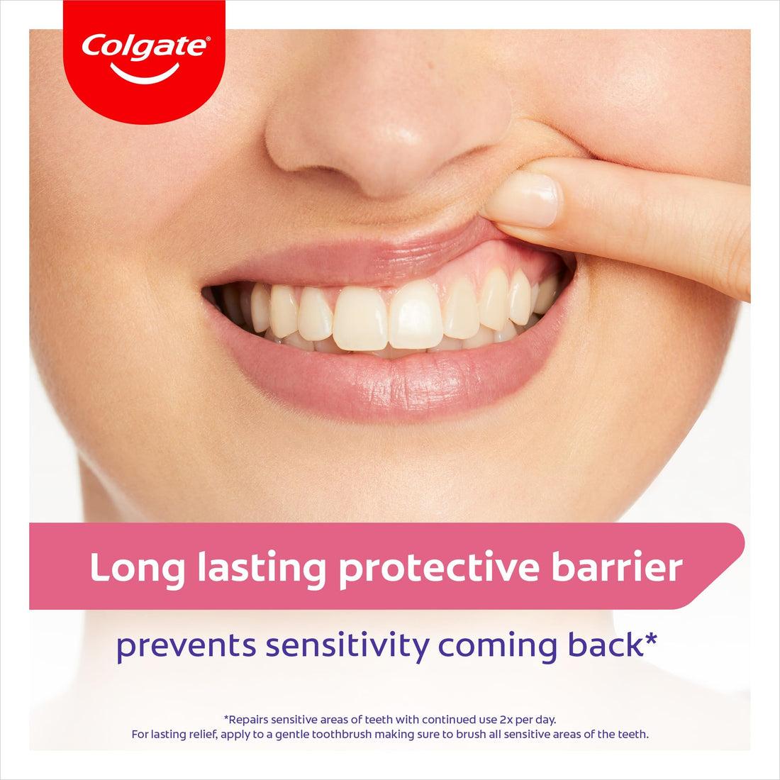 Colgate Sensitive Repair & Prevent + Gentle Whitening Toothpaste 75ml, Toothpaste for Sensitive Teeth, Acts in 1 Minute, Seals and Repairs Sensitive Areas of Teeth, Prevents Pain Coming Back