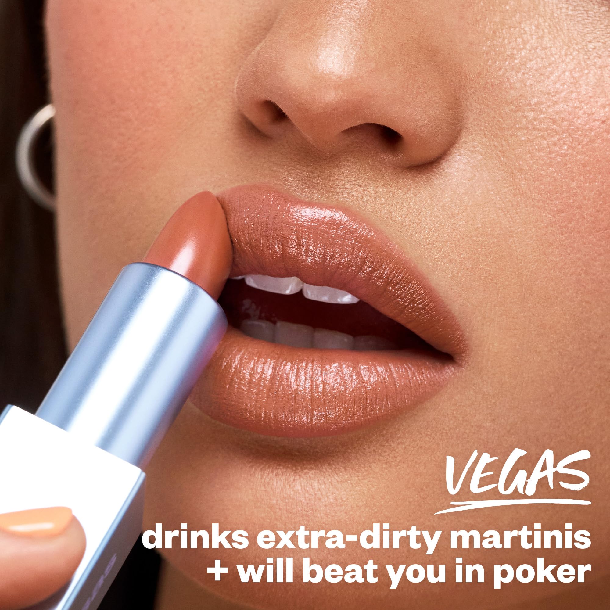 Kosas Weightless Lip Color Nourishing Satin Lipstick - High Impact Lip Color with Clean Formula - Comfy Feel & Soft Finish - Fantasy Life