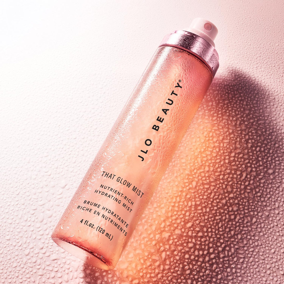 JLO BEAUTY That Glow Mist Hydrating Face Spray – Niacinamide, Hyaluronic Acid & Ceramide Complex – Refreshing Vitamin Mist for Instant Glow & Dewy Skin, 4 oz