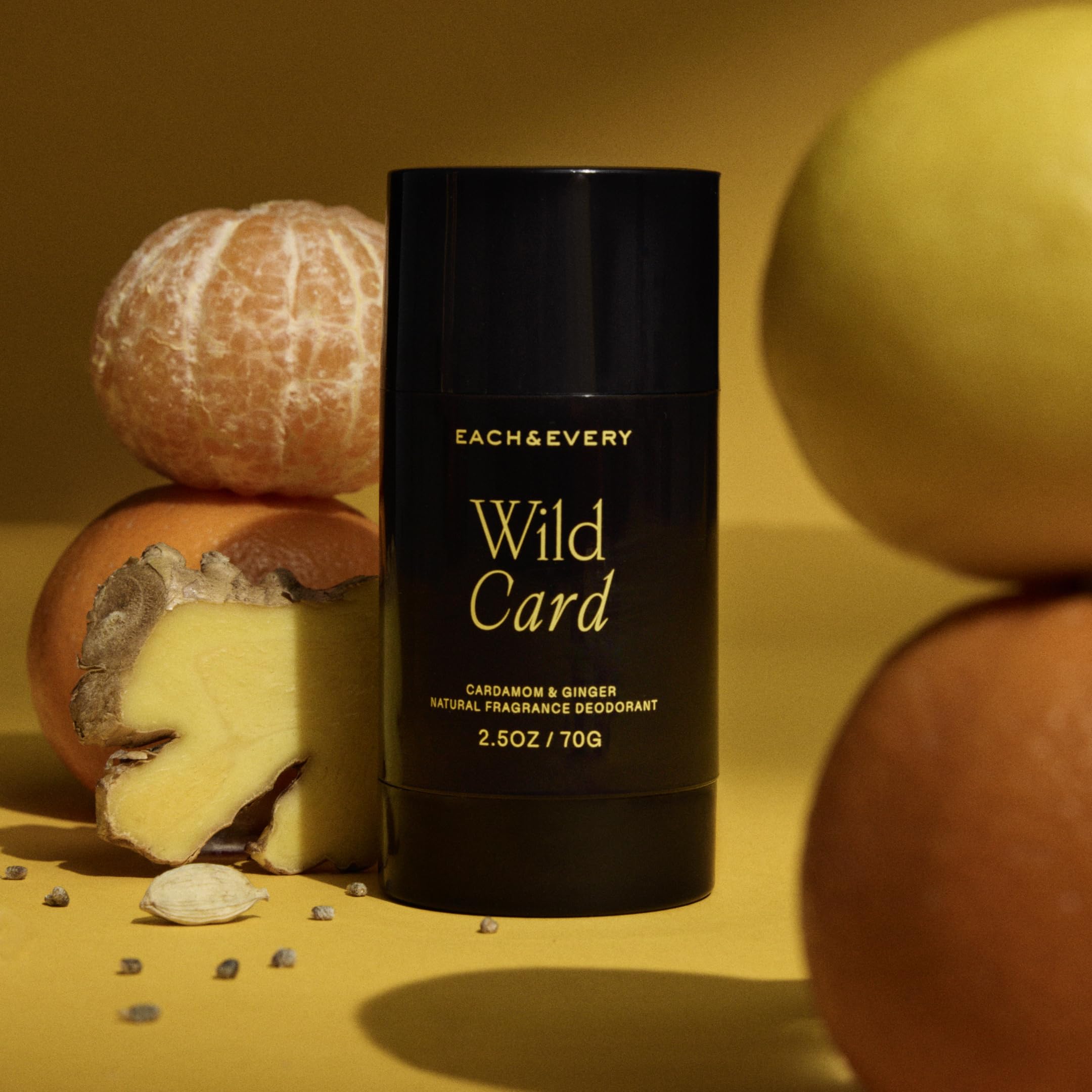 Each & Every Déodorant sans Aluminium pour Femme et Homme, Lavande & Citron - Déodorant Entièrement Naturel pour Peaux Sensibles, Vérifié par l'EWG - Propre, Sans Bicarbonate de Soude, Parfum à Base de Plantes - 70g, Lot de 2