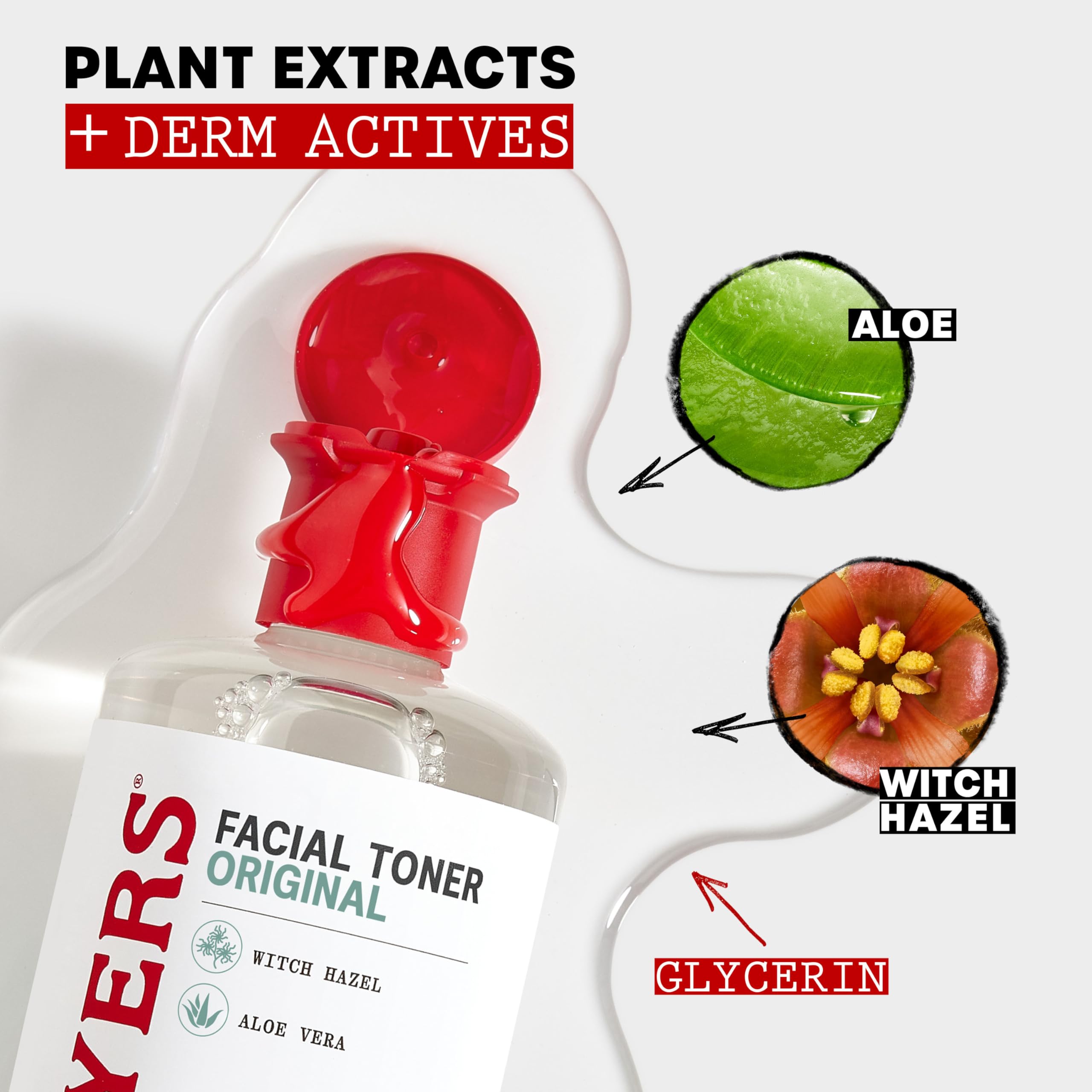 Thayers Witch Hazel Facial Gentle Rose Petal Toner Lotion with Organic Aloe Vera, All Day Hydration, Redue Pores & Improve Skin Texture, Vegan & Alcohol Free, 355ml