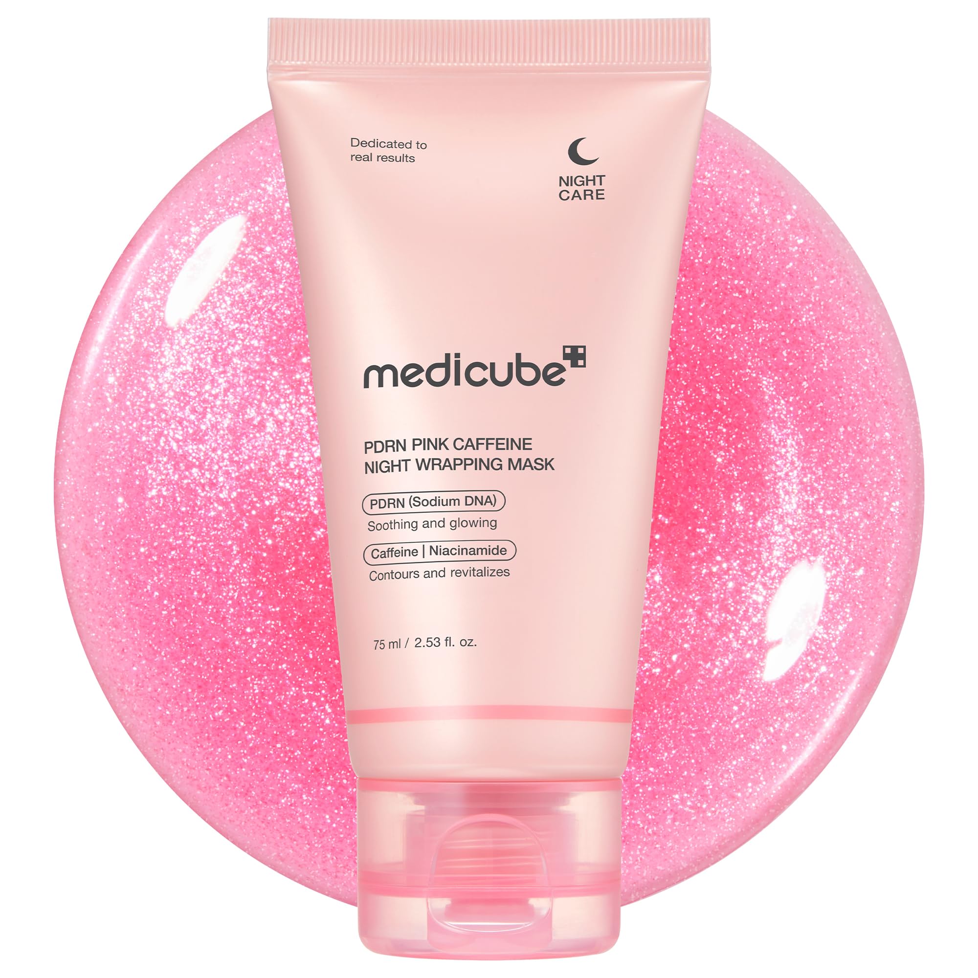 medicube Wrapping Mask Collagen Overnight Peel Off Facial Mask | Elasticity & Hydration Care, Reduces Sagging & Dullness | Hydrolyzed Collagen For Glowing Skin | Korean Skin Care, 2.53 fl.oz Halalzen