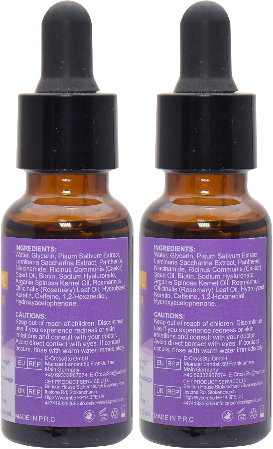 Rosemary Oil for Hair Growth,Diluted Rosemary Oil with Sclap Massager&Ebook,Hair Growth Oil Serum with Castor Oil Biotin Argan for Dry Damaged Hair,Hair Ingrown Loss Treatments for Women Men