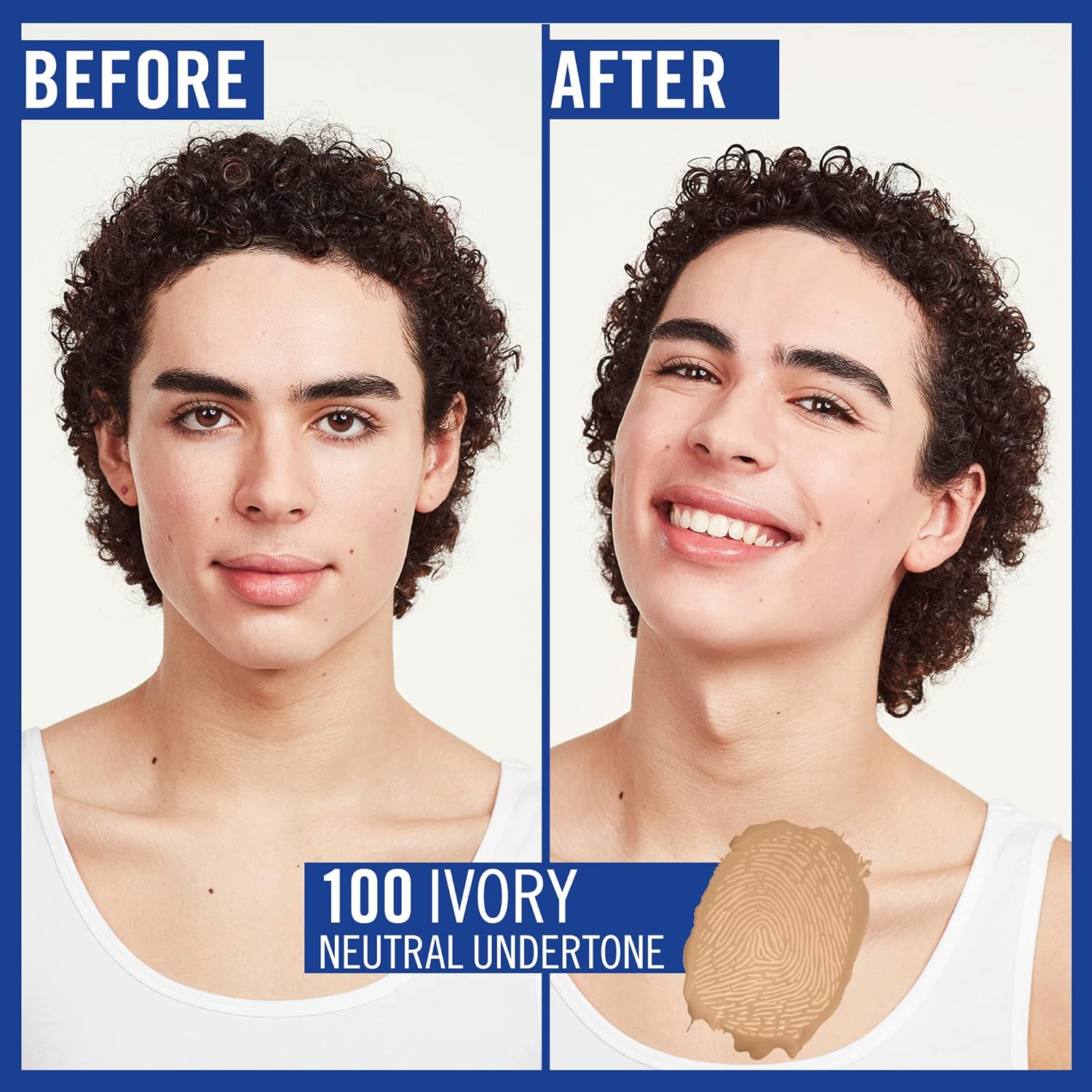 Rimmel London Match Perfection Foundation SPF20, 100 Ivory Halalzen