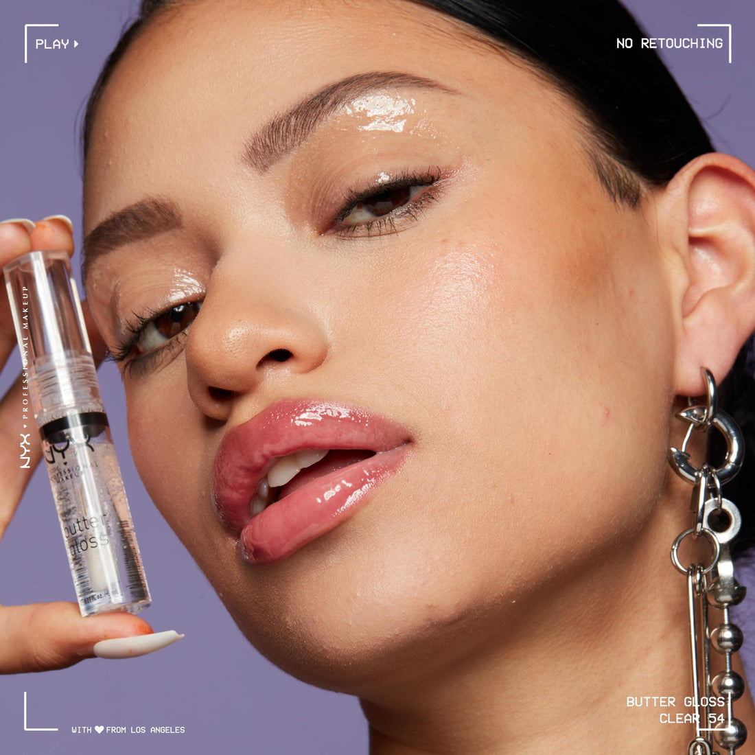 NYX PROFESSIONAL MAKEUP Butter Gloss, Non-Sticky Lip Gloss - Madeleine (Mid-Tone Nude)