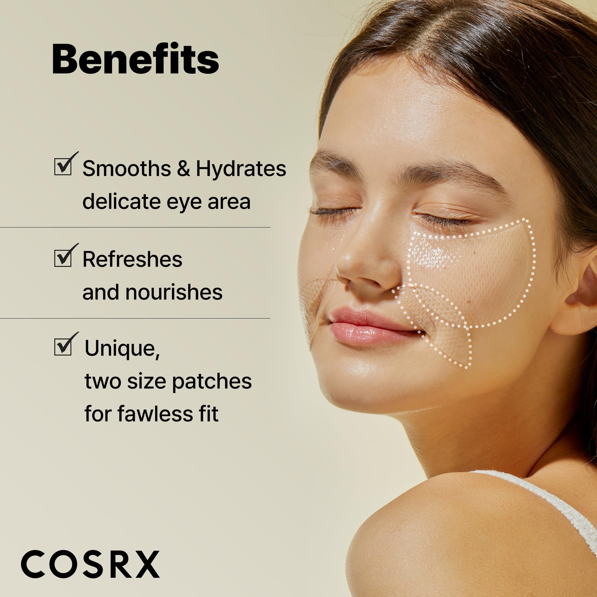 COSRX Advanced Snail 92 All in One Cream Korean Snail Mucin Face Cream & Gel Moisturiser for Dry Sensitive and Anti Aging Skin, Daily Soothing and Moisturising Cream, Korean Skincare 100g
