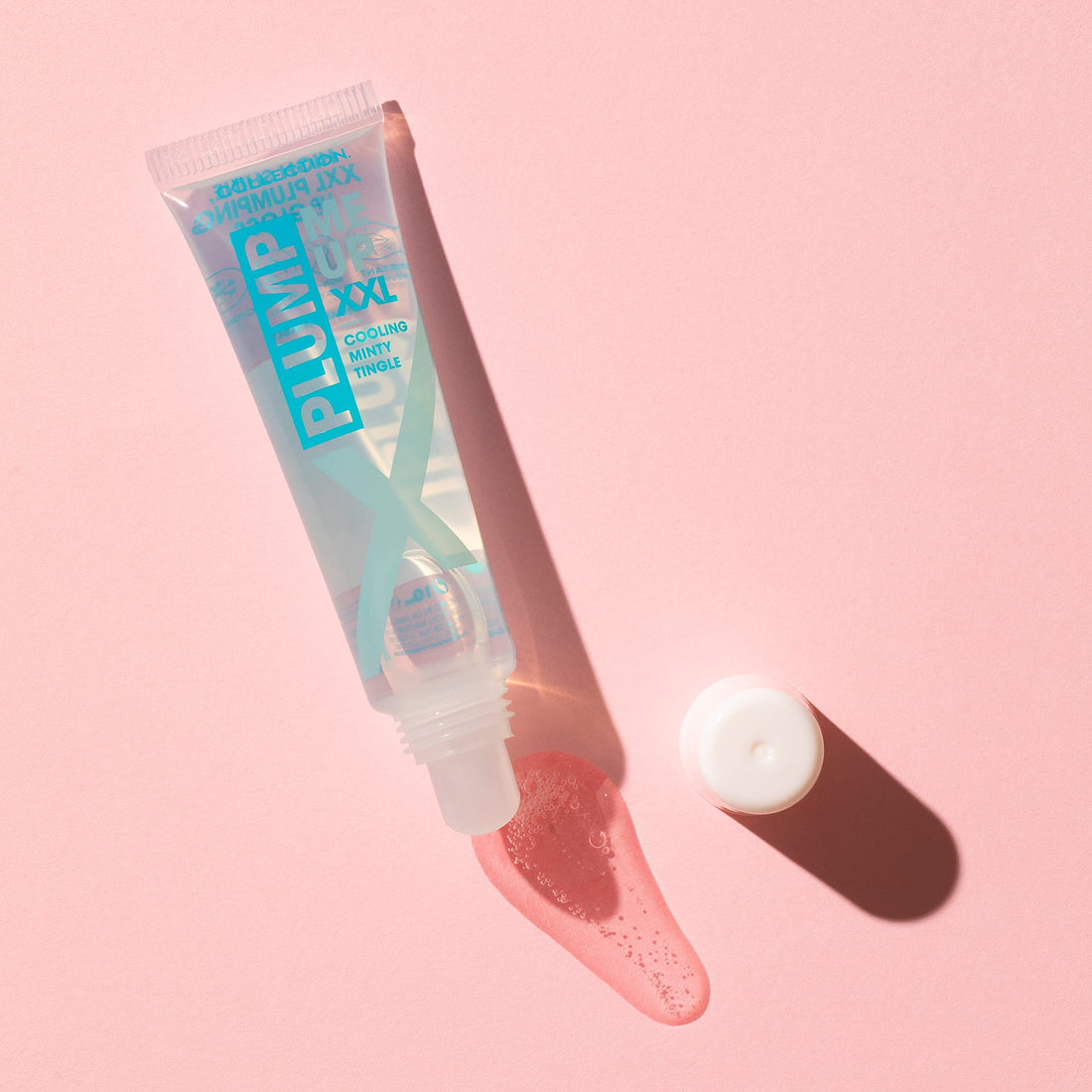 Collection Cosmetics Plumping, High-Shine, Non-Sticky, Plump Me Up Scented Lip Gloss, 10ml, Clear, Peppermint Halalzen