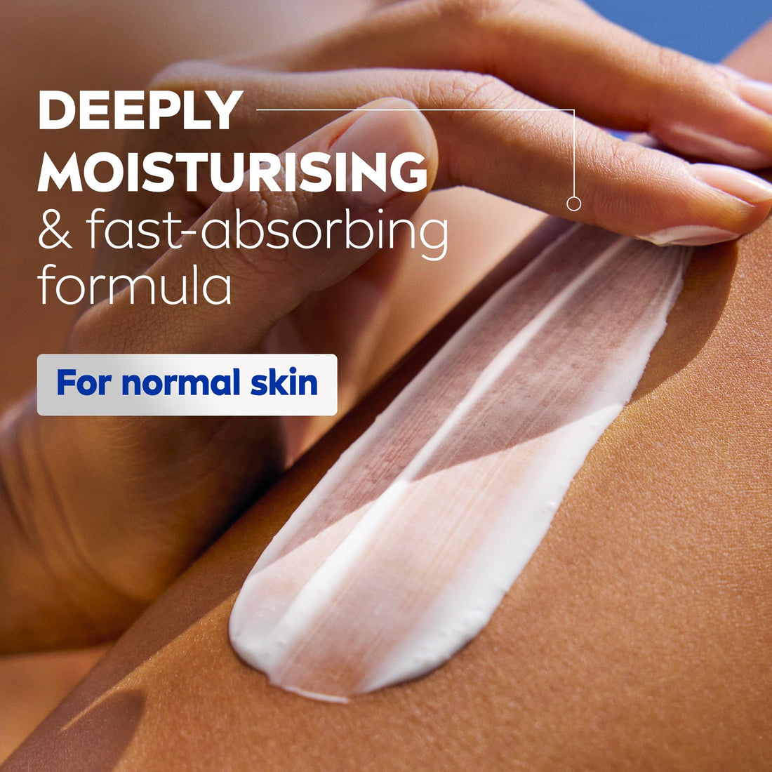 NIVEA Rich Nourishing Body Lotion (625ml), Rich 72H Hydration Moisturiser for Dry Skin Made with Deep Moisture Serum and Almond Oil, Extra Large NIVEA Body Lotion