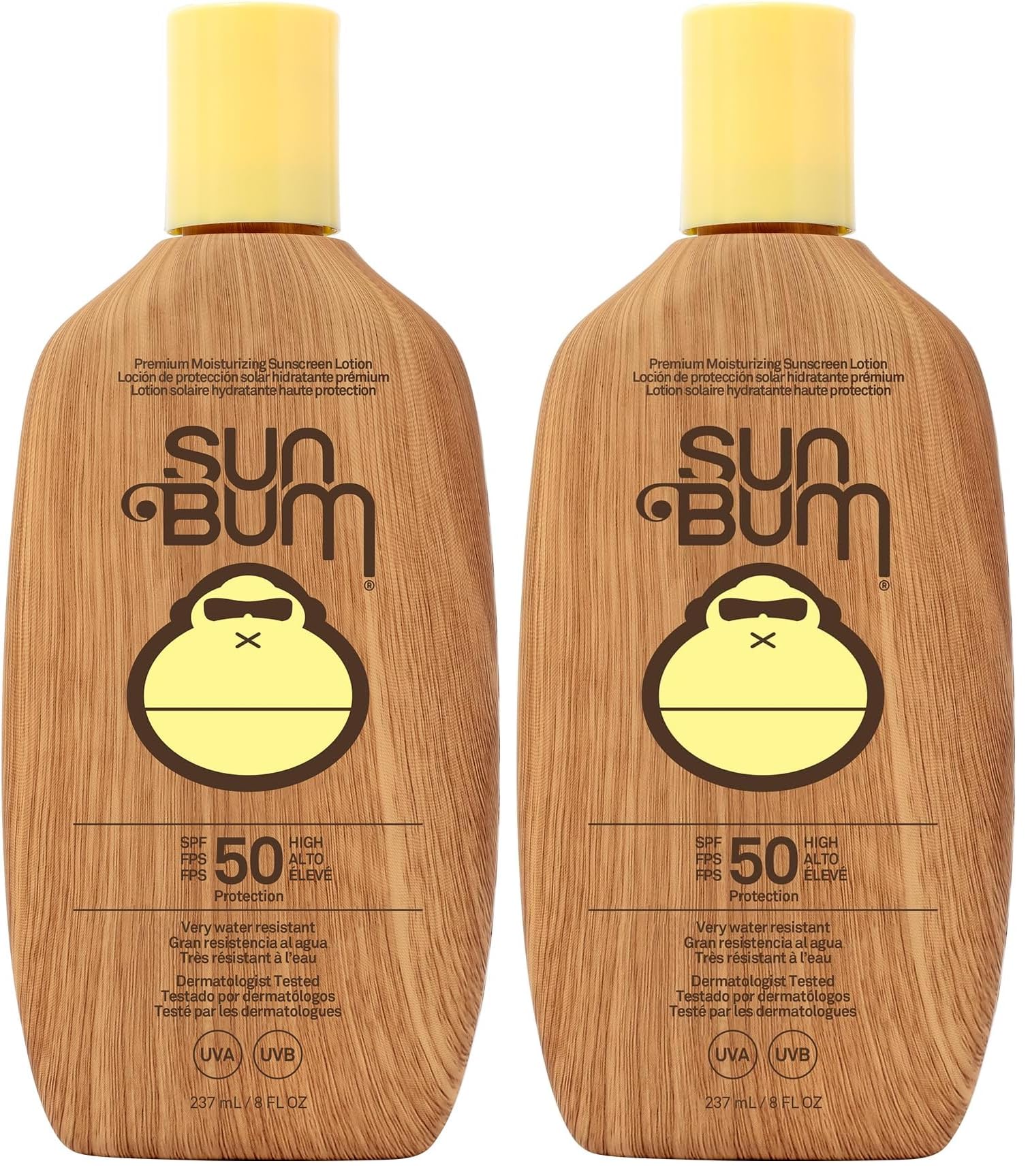 Sun Bum Original SPF 50 Sun Cream Lotion, Moisturizing Sunscreen with Vitamin E, Vegan and Reef Friendly, Broad Spectrum UVA/UVB Protection, 177ml