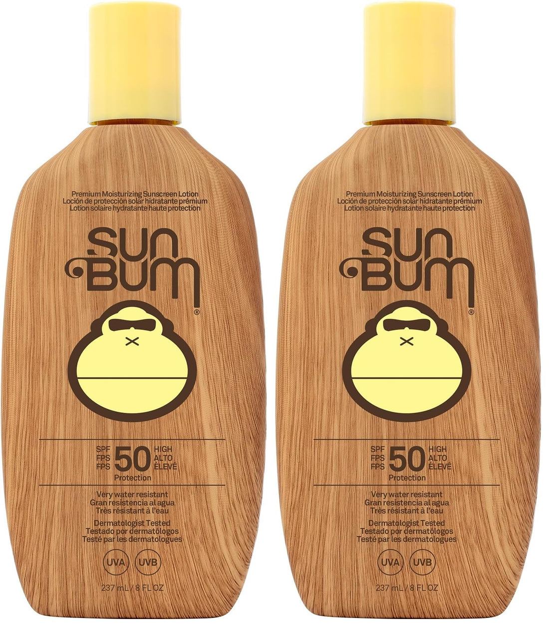 Sun Bum Original SPF 50 Sun Cream Lotion, Moisturizing Sunscreen with Vitamin E, Vegan and Reef Friendly, Broad Spectrum UVA/UVB Protection, 177ml