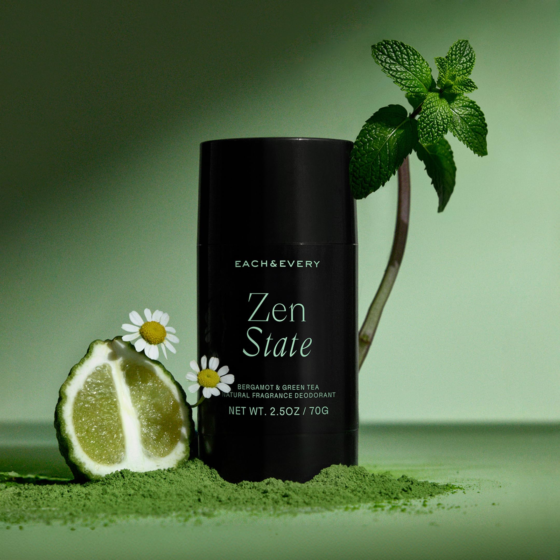 Each & Every Déodorant sans Aluminium pour Femme et Homme, Lavande & Citron - Déodorant Entièrement Naturel pour Peaux Sensibles, Vérifié par l'EWG - Propre, Sans Bicarbonate de Soude, Parfum à Base de Plantes - 70g, Lot de 2