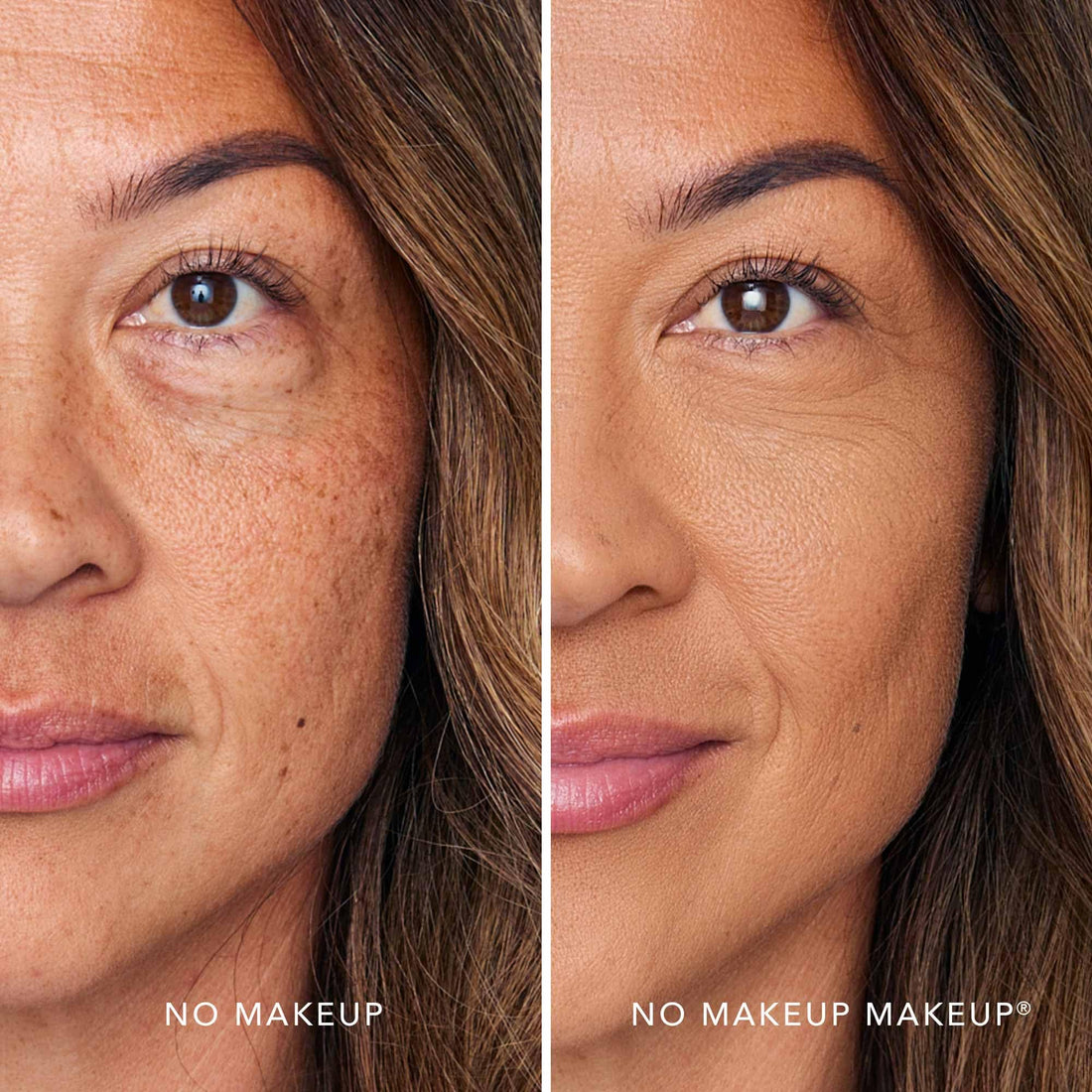 No Makeup Makeup Foundation, Weightless Cream-Balm Formula Conceals, Corrects and Camouflages with Skin-Tone Adaptive Flexshade Technology, Buildable, Long-Lasting, Cruelty-Free, Vegan, Golden Tan