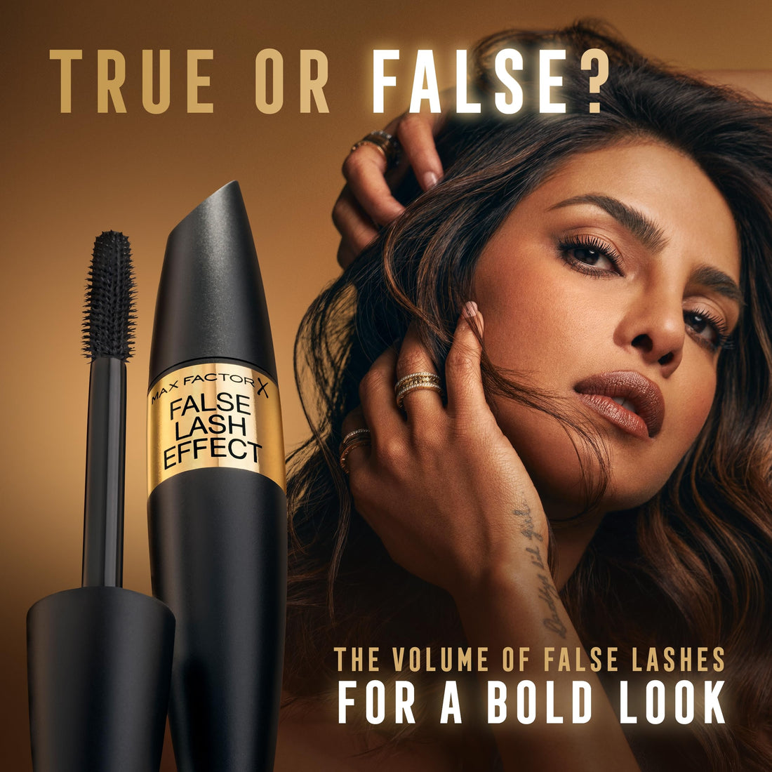 MAX FACTOR - False Lash Effect Mascara - Volumising Formula, Pro-Vitamin B5, Clump-Free, Flake-Free, Smudge-Proof - 01 Black - 13.1ml Halalzen