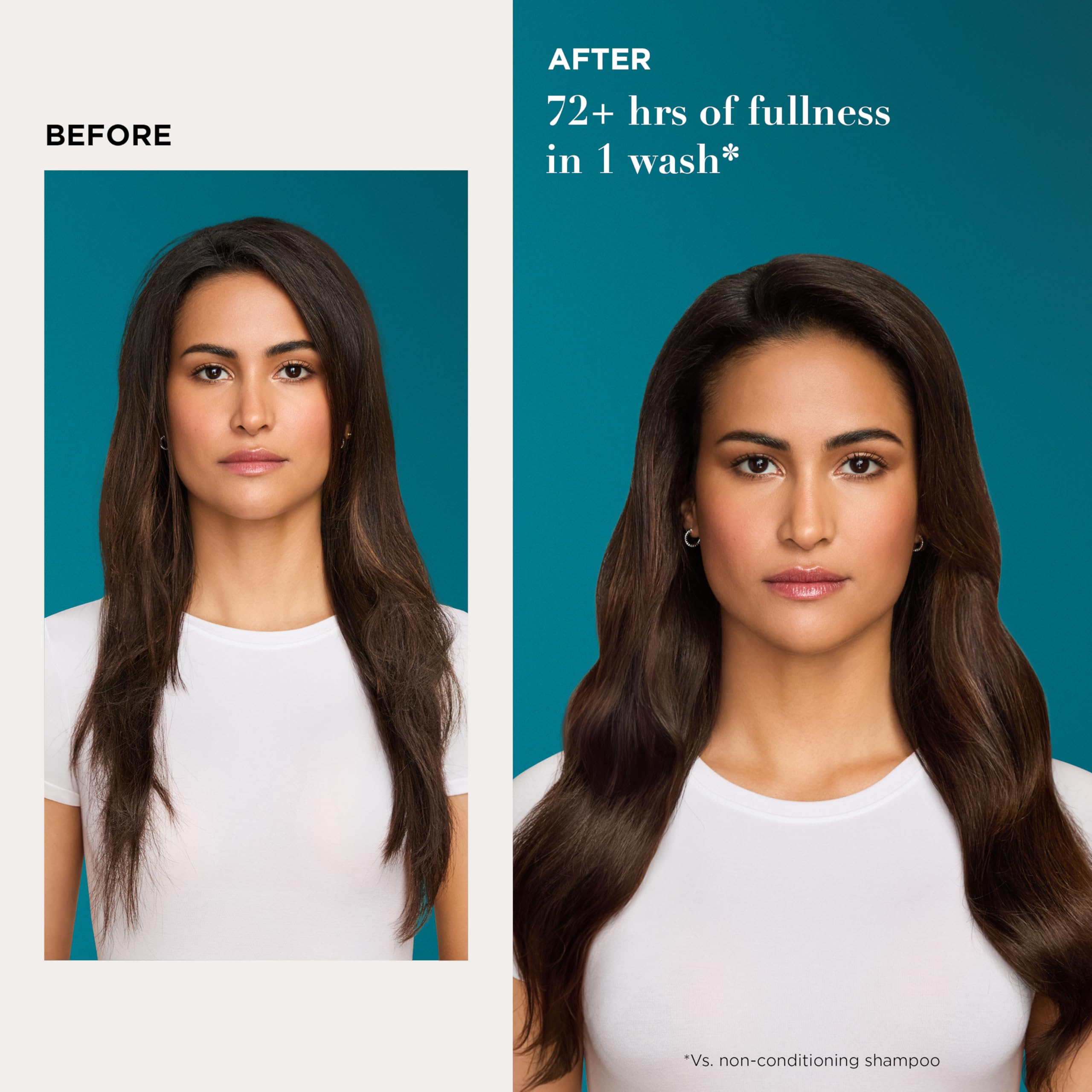 OGX Biotin and Collagen Volumising Hair Shampoo, Thick and Full, with Vitamin B7 Biotin, and Collagen, for Fine Hair, Sulfate Free Surfactants, 385ml