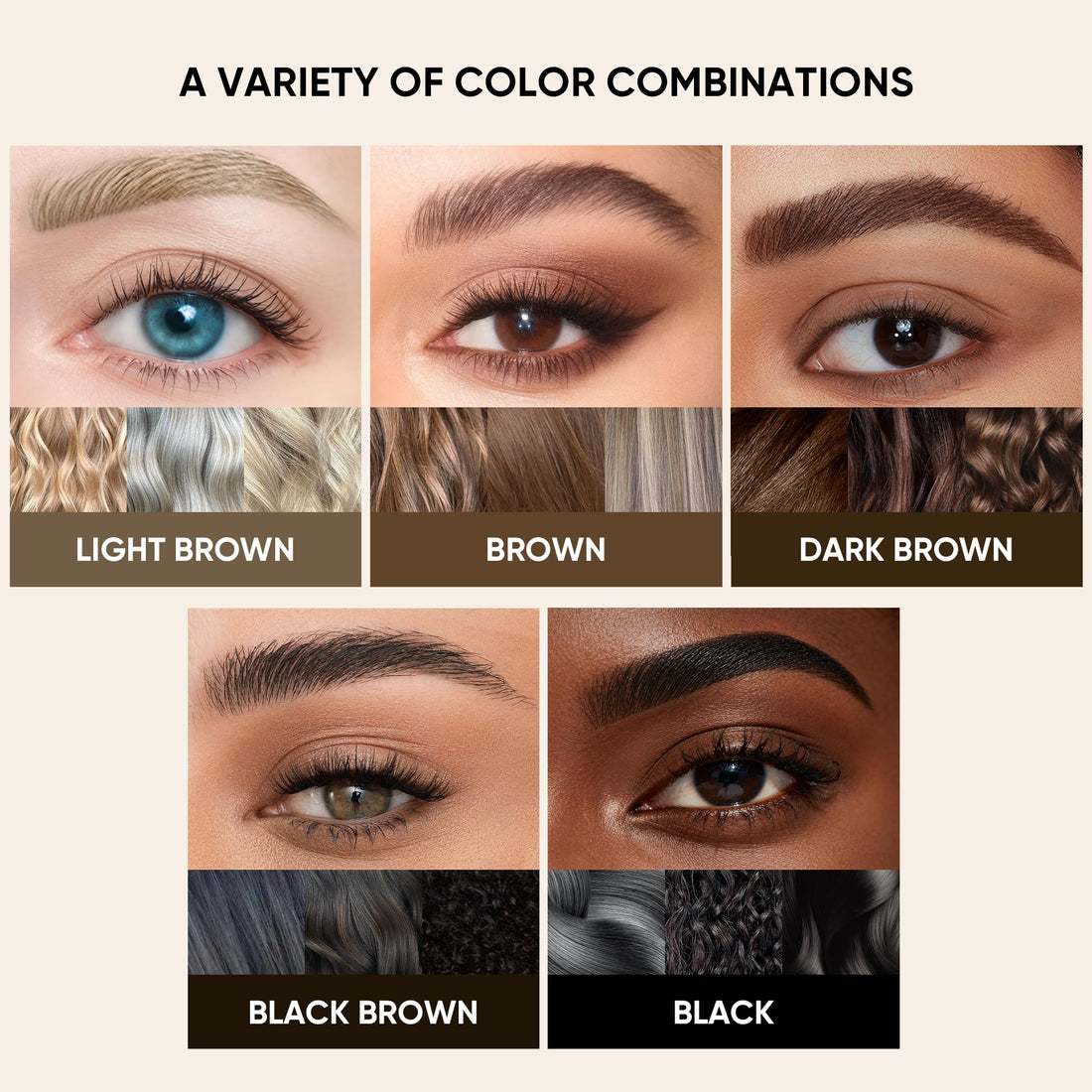 2CHILL 2-in-1 Eyebrow Pen for Women, Microblading 4D Eyebrow Pencil with Hair-Like Brush Tip, Waterproof Long Lasting Natural Brow Makeup, Dual-Ended Eyebrow Brush & Eyeliner Function (Dark Brown)