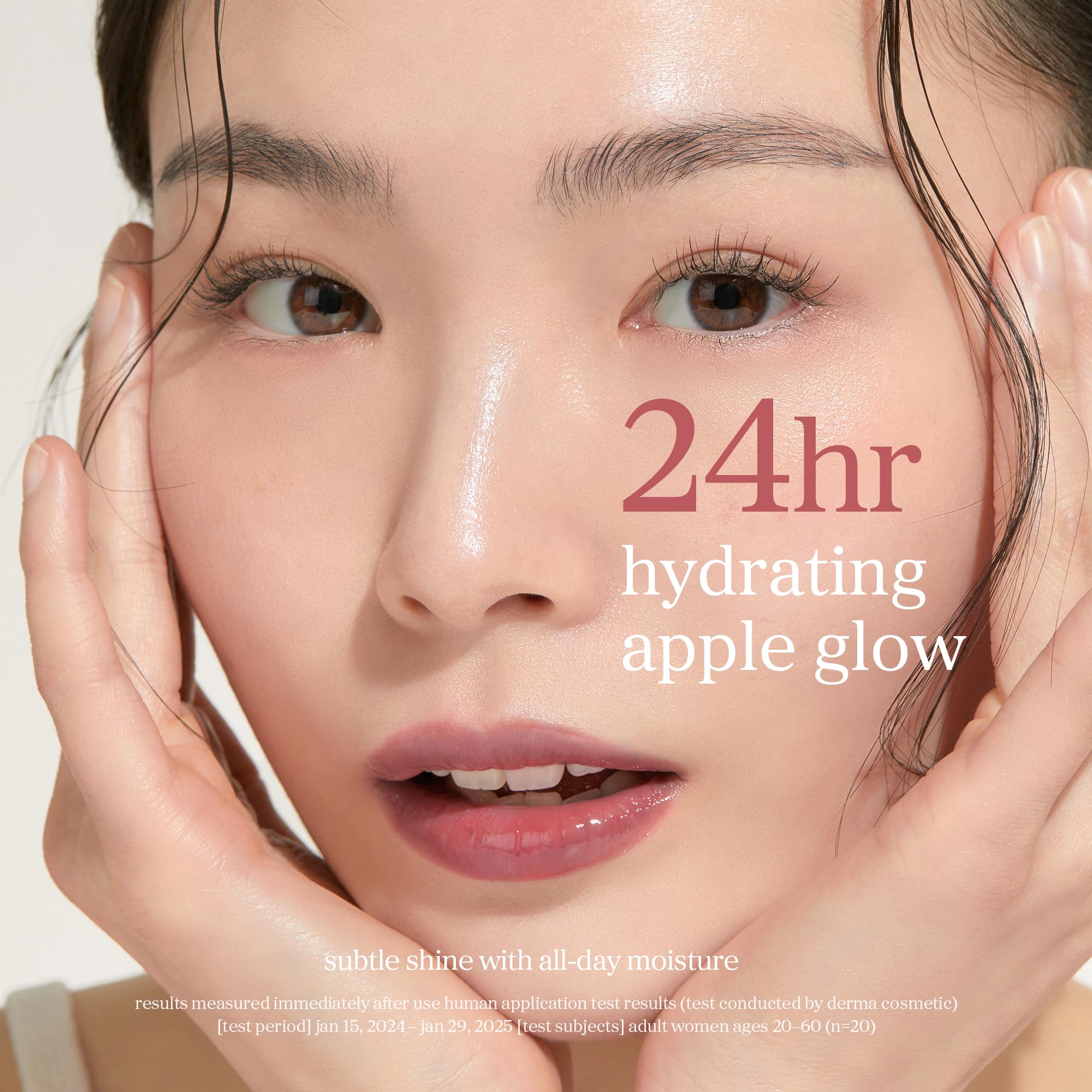 NOONI Korean Vegan Lip Oil - Appleberry | Lip Stain, Gift, Long-Lasting, Moisturising, Plumping, Revitalising for Dry Lips, Waterproof, No Peel Off, 0.12 Fl Oz