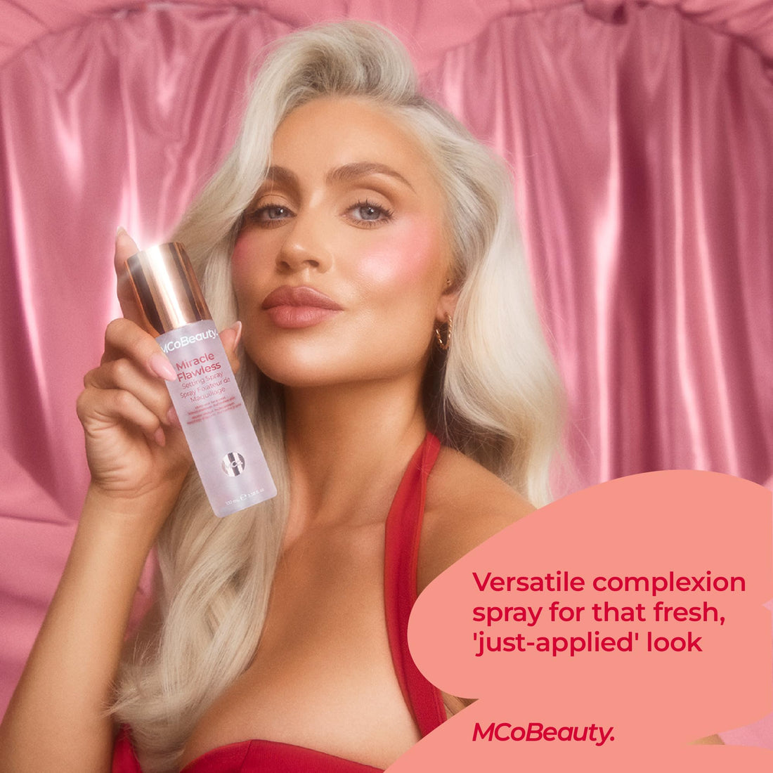 MCoBeauty - Miracle Flawless Setting Spray - Hydrating Multi-Use Mist with Aloe Vera and Glycerin - Primes, Sets and Refreshes Makeup - Setting Spray Makeup - 100ml Halalzen