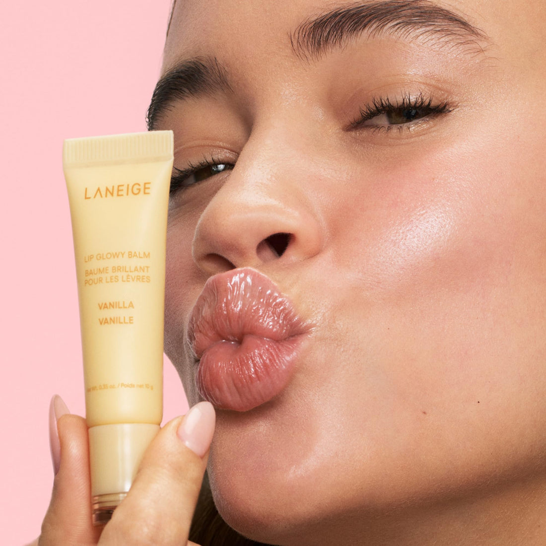 LANEIGE Lip Glowy Balm: Sheer Tinted Lip Moisturizer with Shea Butter, for Hydrating Shine & Soft Lips Halalzen
