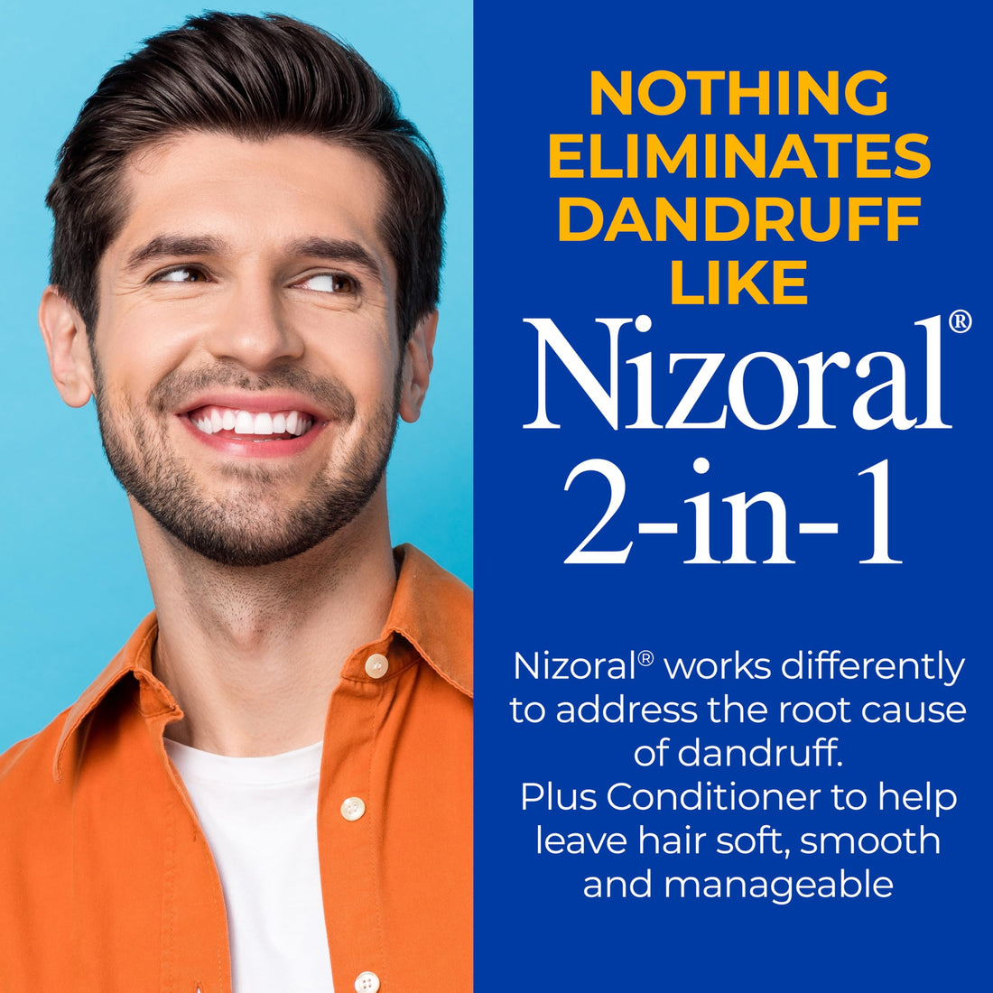Nizoral Anti-Dandruff Shampoo with 1% Ketoconazole, Fresh Scent, 7 Fl Oz