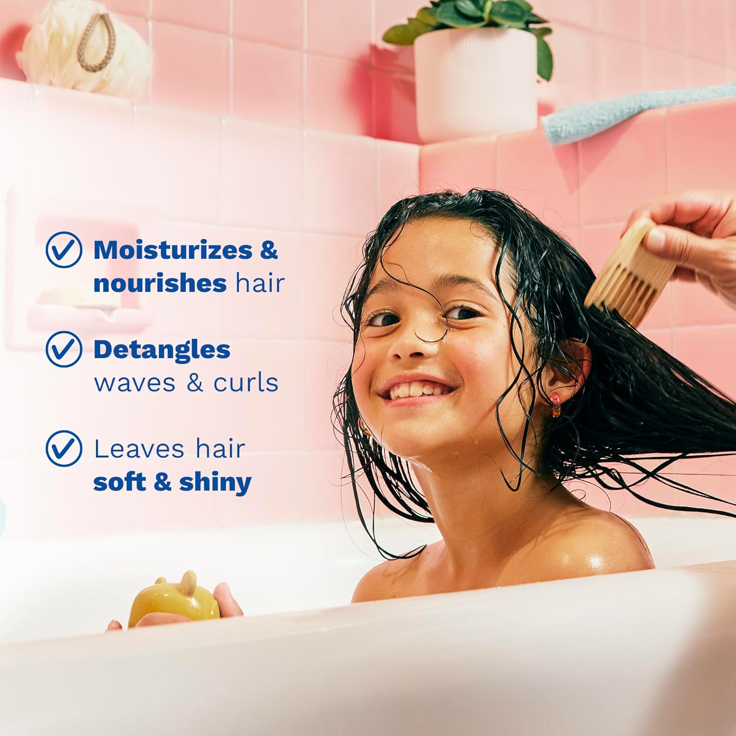 Mustela Detangling & Nourishing Conditioner - Natural Shea Butter & Avocado - Curly & Frizzy Hair - Dermatologist-tested & safe for Babies and Kids - 6.76 US Fl. Oz. Halalzen