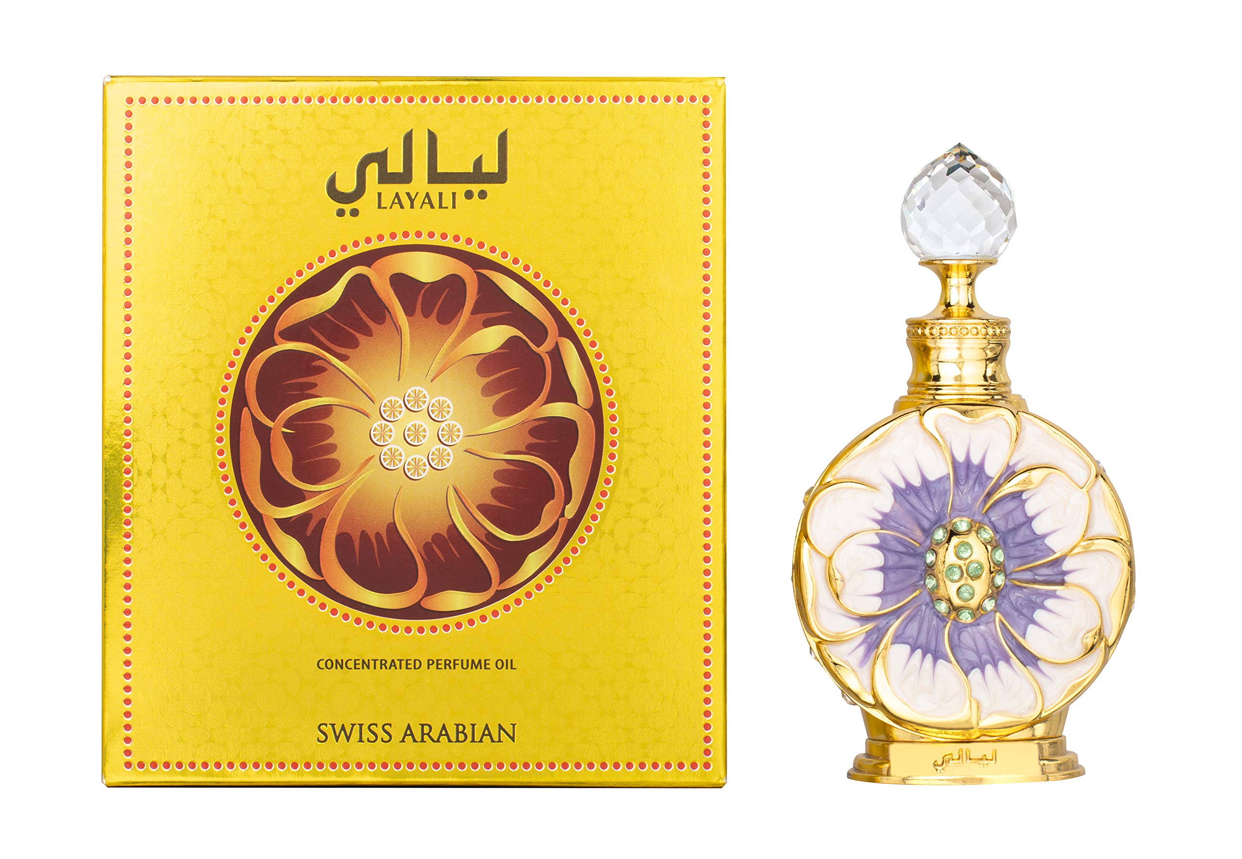 Swiss Arabian Amaali - Luxury Products From Dubai - Long Lasting And Addictive Personal Perfume Oil Fragrance - A Seductive Signature Aroma - 0.5 Oz