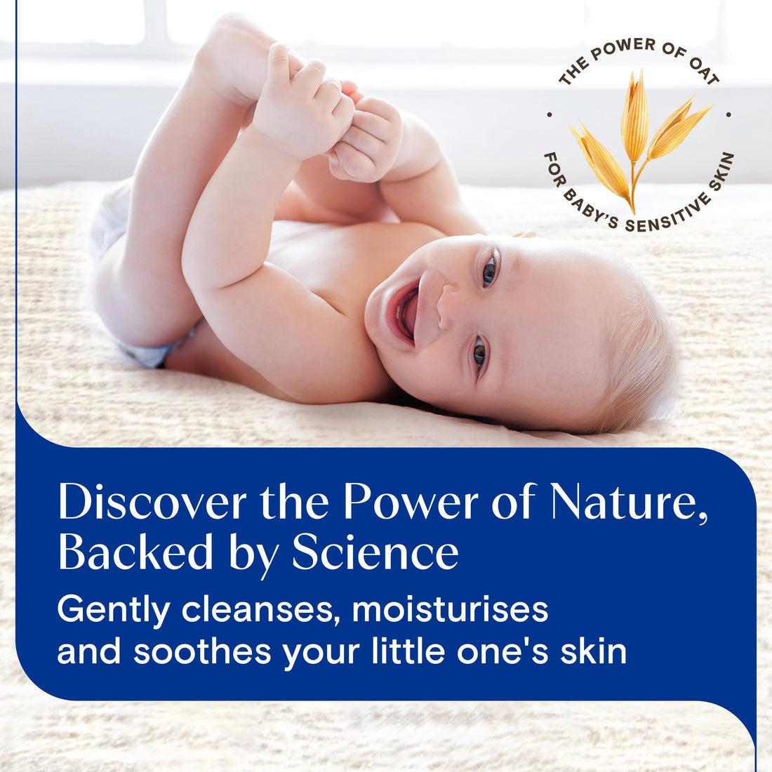 Aveeno Baby Soothing Relief Emollient Cream (1x 150ml), Unscented Baby Cream with Natural Oil & Vitamin E, Soothes and Moisturises for 24 Hours, for Dry, Sensitive Skin Prone to Irritation