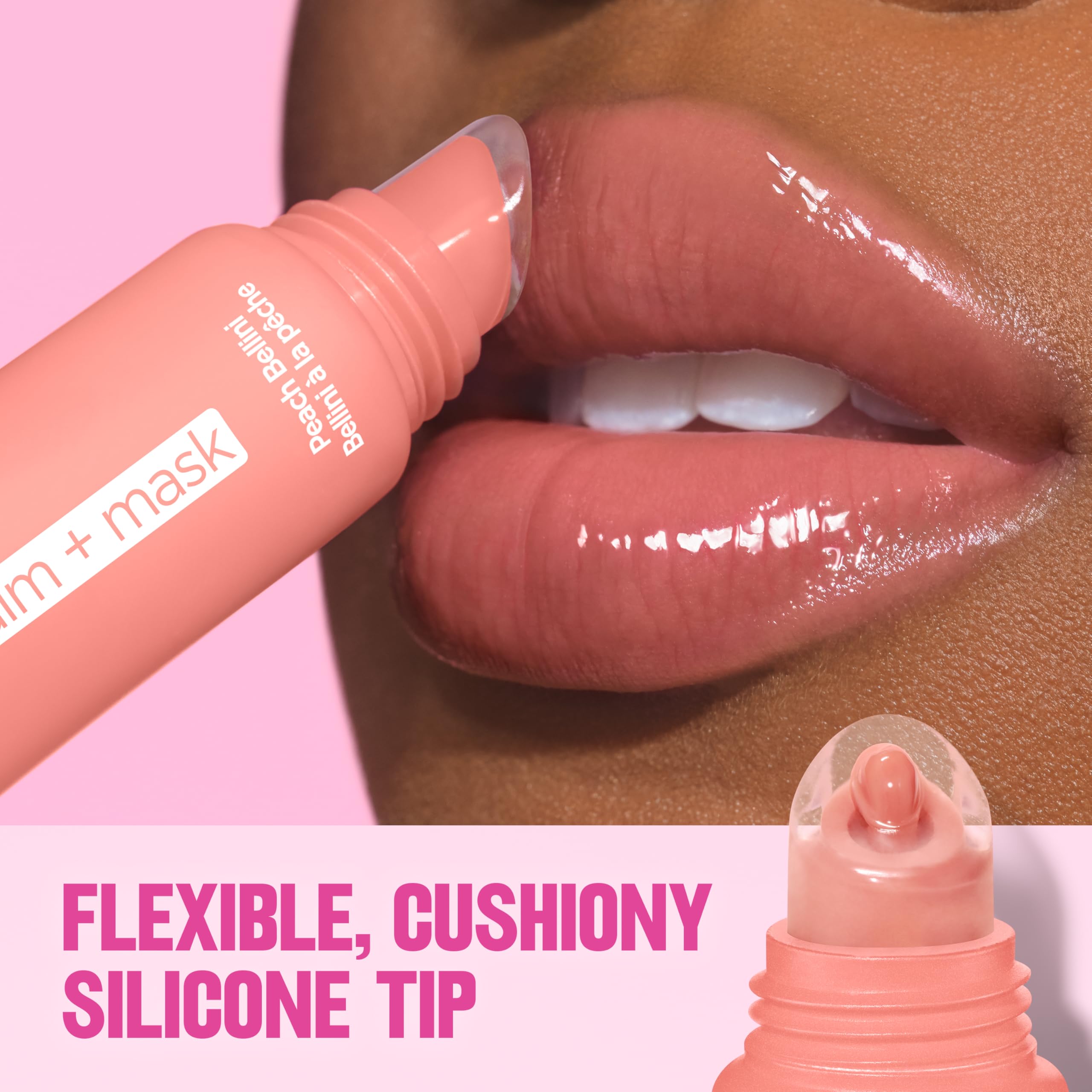Revlon Glimmer Lip Treat Balm + Mask, Overnight Peptide Lip Treatment, Hydrating, 001 Scent Free, 0.4 fl oz Halalzen