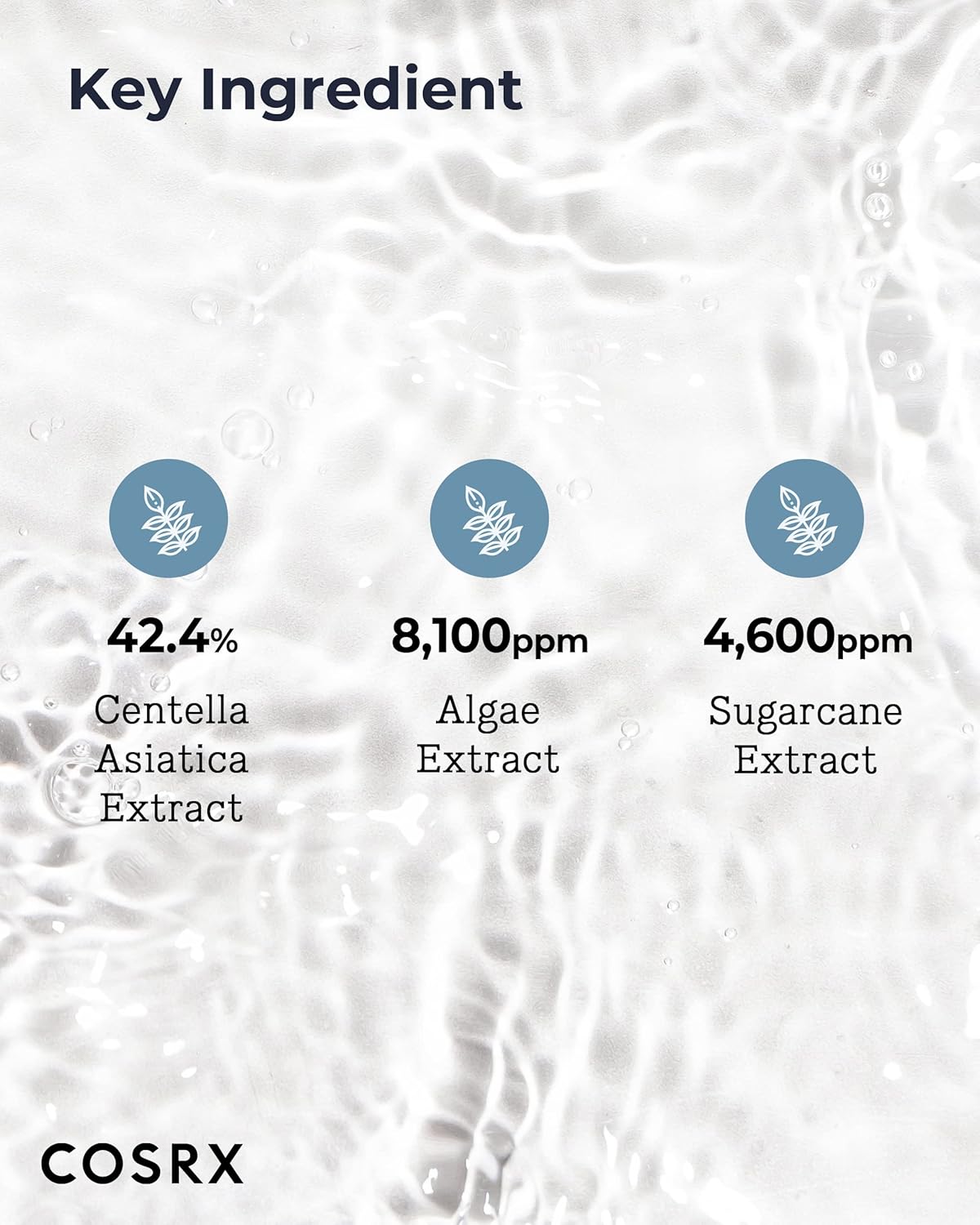 COSRX Hydrium Centella Aqua Soothing Ampoule | 40ml/1.35 fl.oz | Centella Asiatica (Cica) 42% Lightweight Facial Moisturiser Essence | Daily Serum | Korean Skin Care, Animal Testing Free, Paraben Free