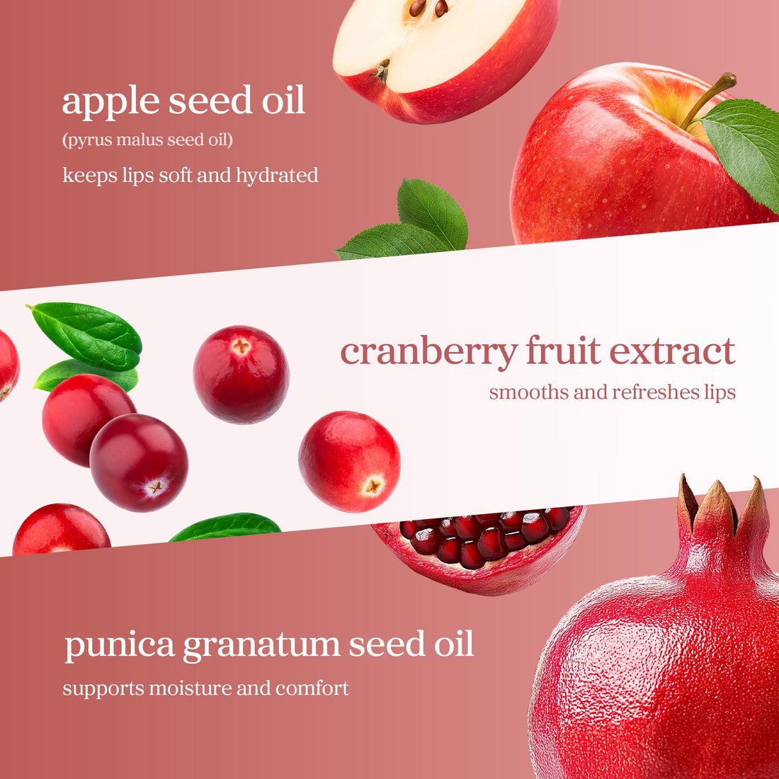 NOONI Korean Vegan Lip Oil - Appleberry | Lip Stain, Gift, Long-Lasting, Moisturising, Plumping, Revitalising for Dry Lips, Waterproof, No Peel Off, 0.12 Fl Oz