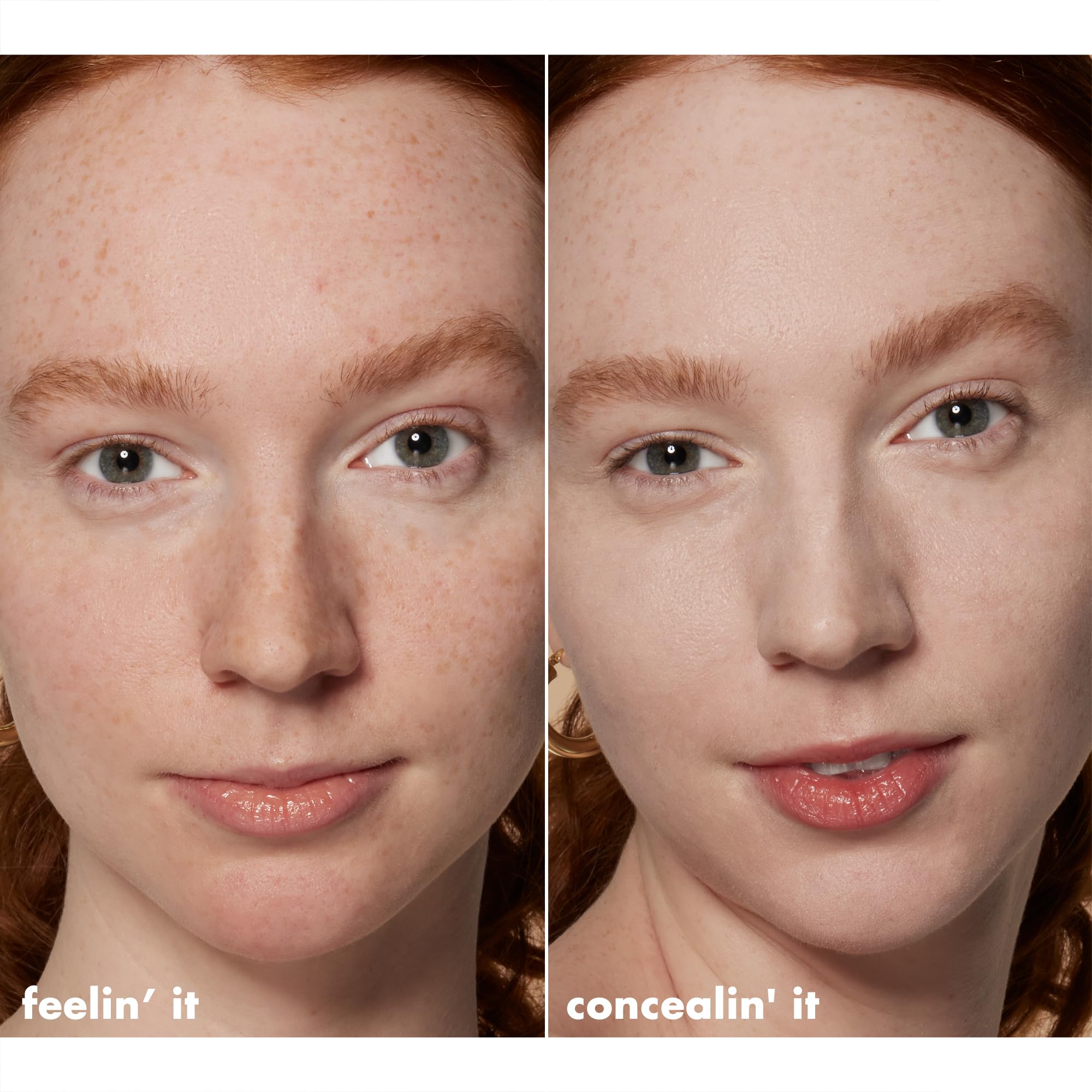 e.l.f. Hydrating Camo Concealer, Satin Finish, Conceals, Corrects & Highlights, Fair Warm, 0.203 Fl Oz (6mL) Halalzen