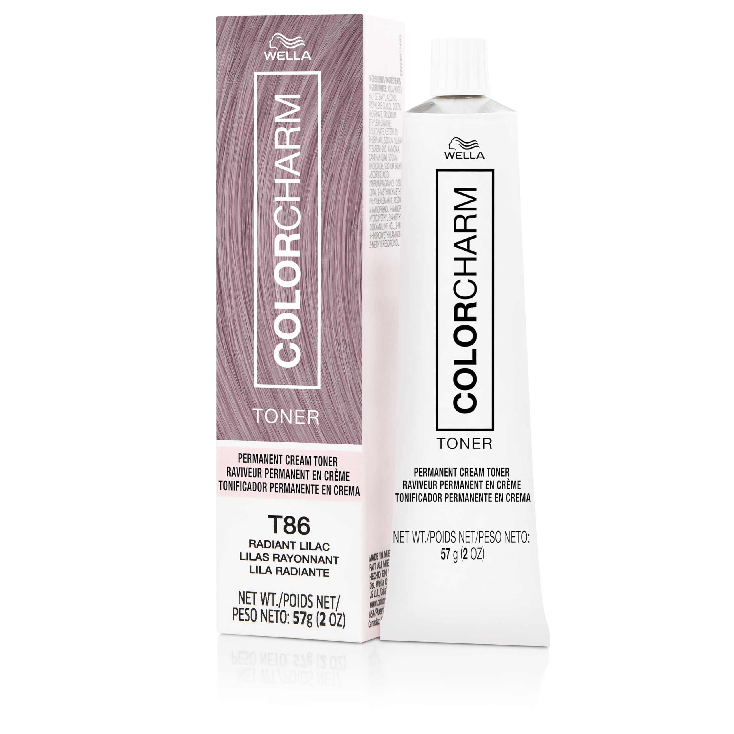 COLORCHARM Permanent Crème Hair Toner | Free of Animal-Derived Ingredients, Parabens Free & Gluten Free | 2 oz