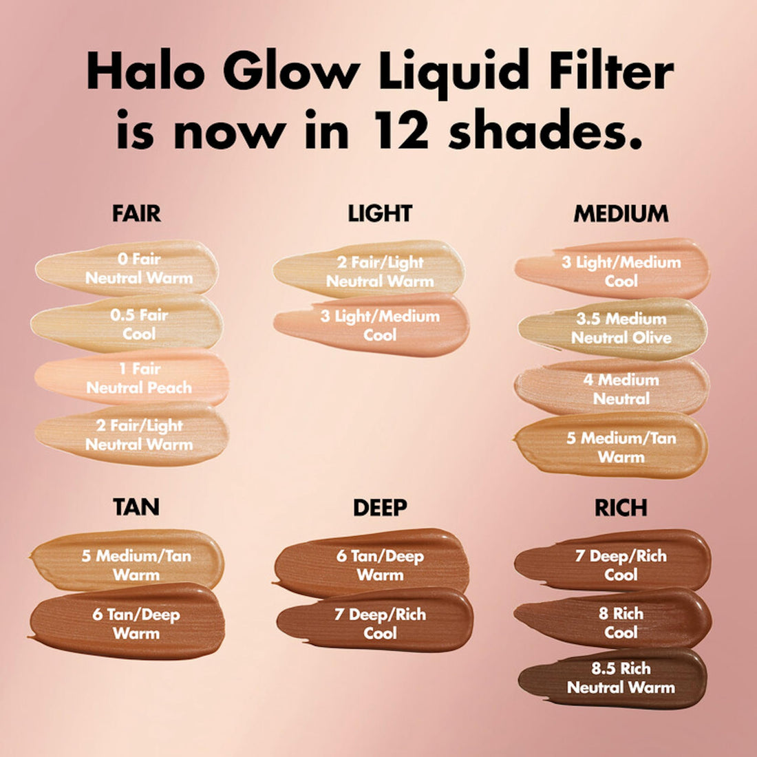 e.l.f. Halo Glow Liquid Filter, Complexion Booster For A Glowing, Soft-Focus Look, Infused With Hyaluronic Acid, Vegan & Cruelty-Free, 4 Medium Halalzen