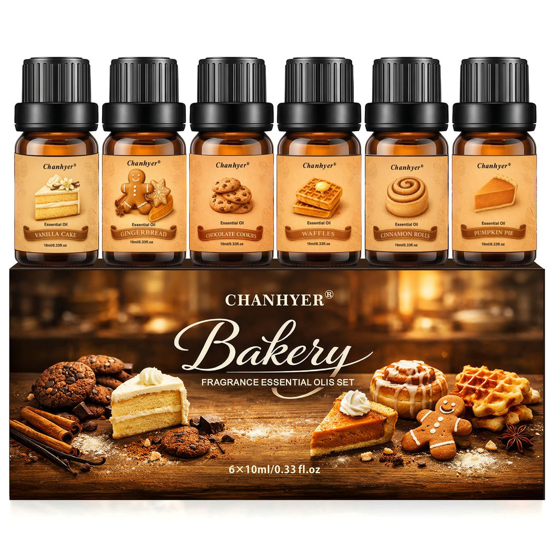 Hotel Collection Essential Oils for Diffusers for Home - 6 x 10 ml Luxury Scented Oil Set with Luxury Night,Jasmine Peppermint,White Tea,Citrus Happiness,My Way,Hotel Lobby,Gift for Women and Men