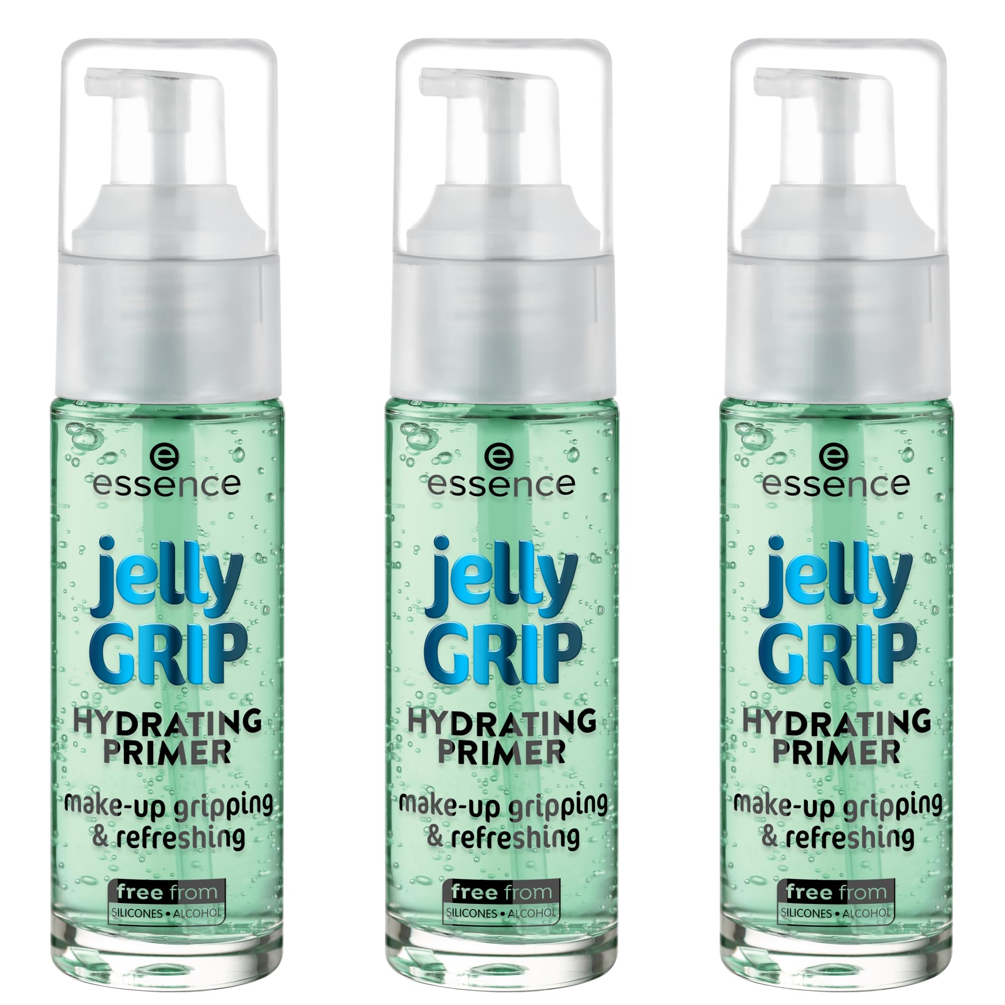 essence jelly GRIP HYDRATING PRIMER, moisturizing/hydrating, smoothing, priming, natural, translucent (29ml) Halalzen