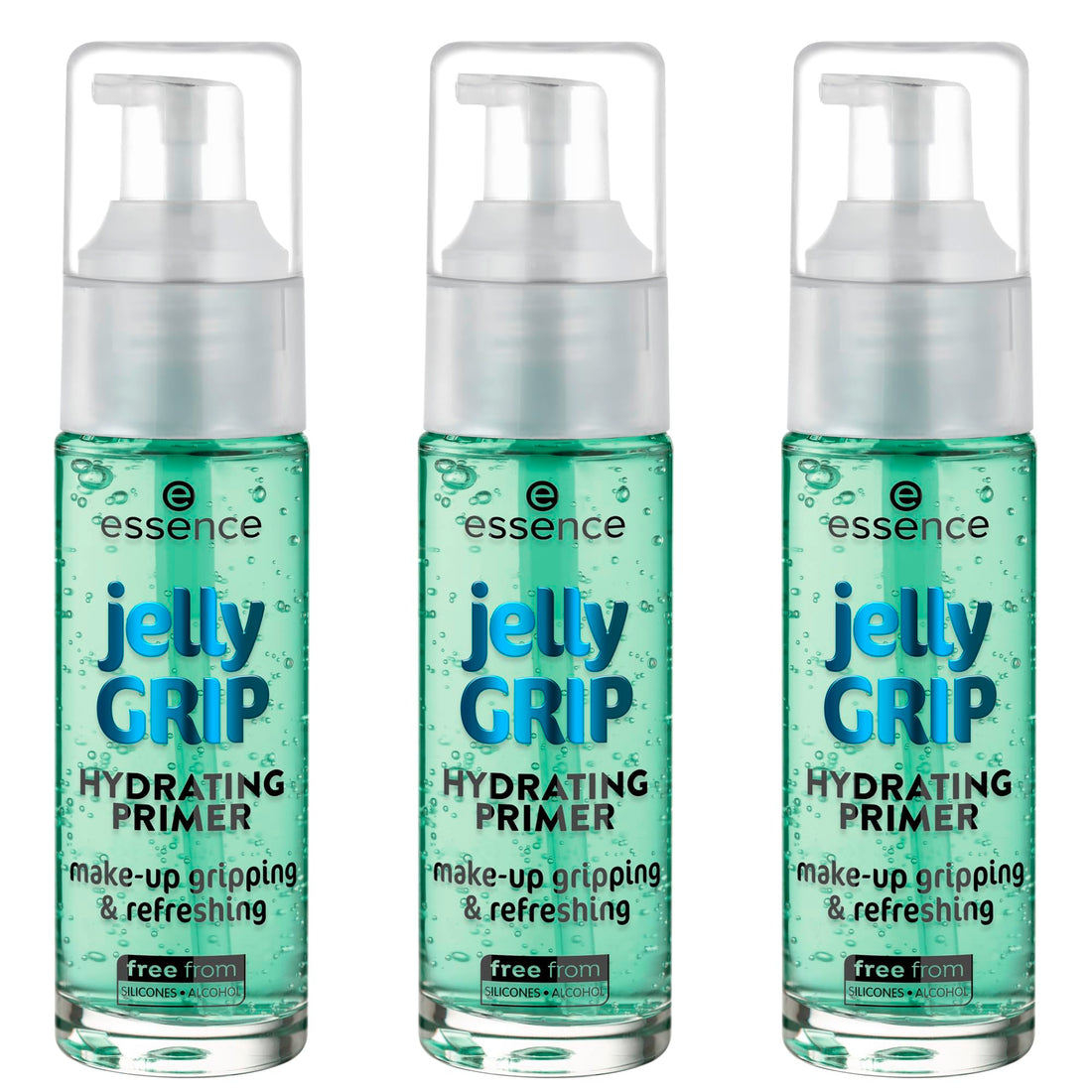 essence jelly GRIP HYDRATING PRIMER, moisturizing/hydrating, smoothing, priming, natural, translucent (29ml) Halalzen