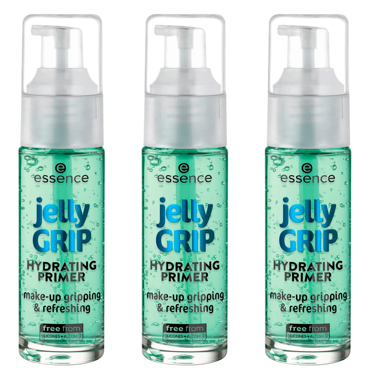 essence jelly GRIP HYDRATING PRIMER, moisturizing/hydrating, smoothing, priming, natural, translucent (29ml) Halalzen
