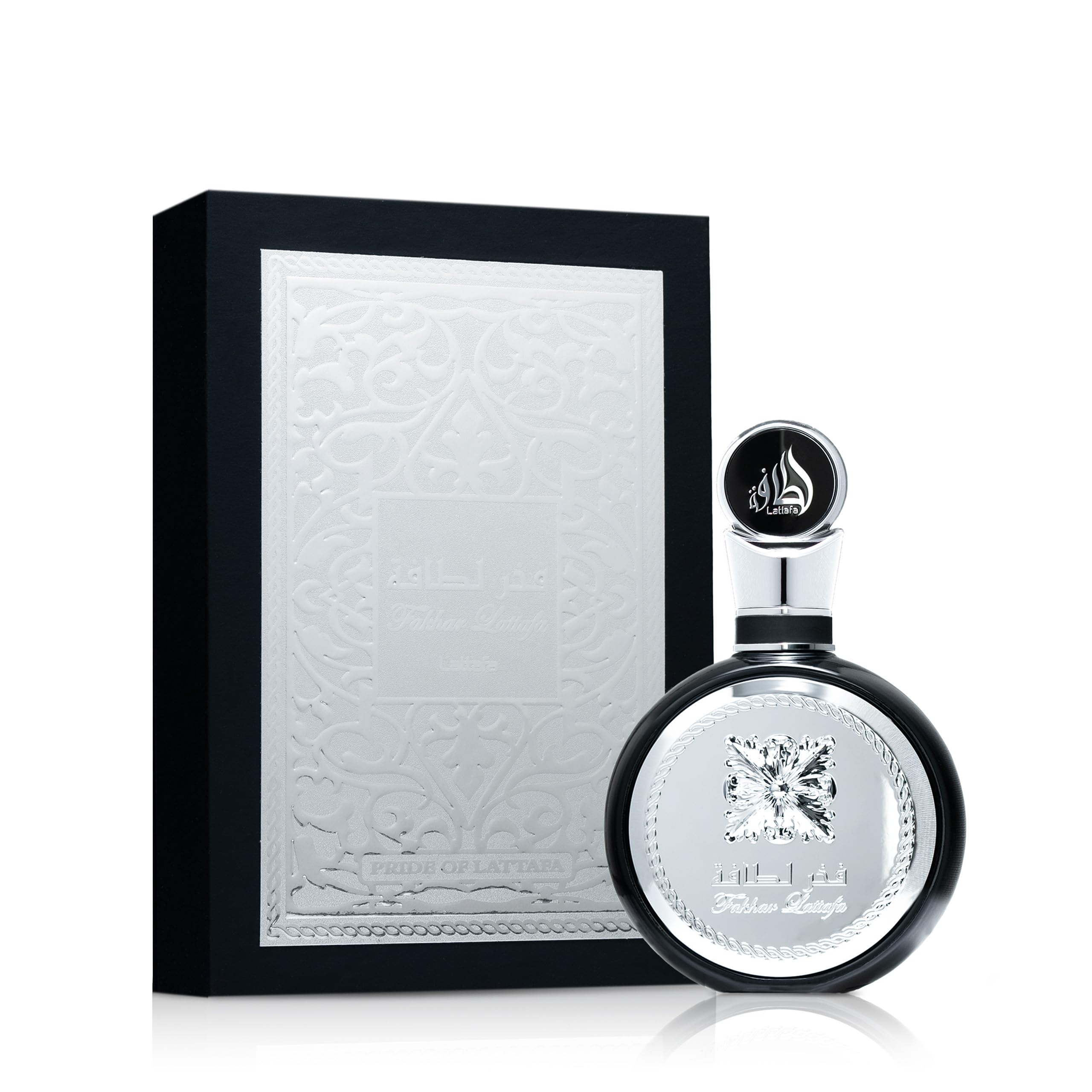 Lattafa Fakhar - Frais, fruité, bergamote, bois d'ambre - Eau de parfum longue durée pour homme, 3,40 onces / 100 ml