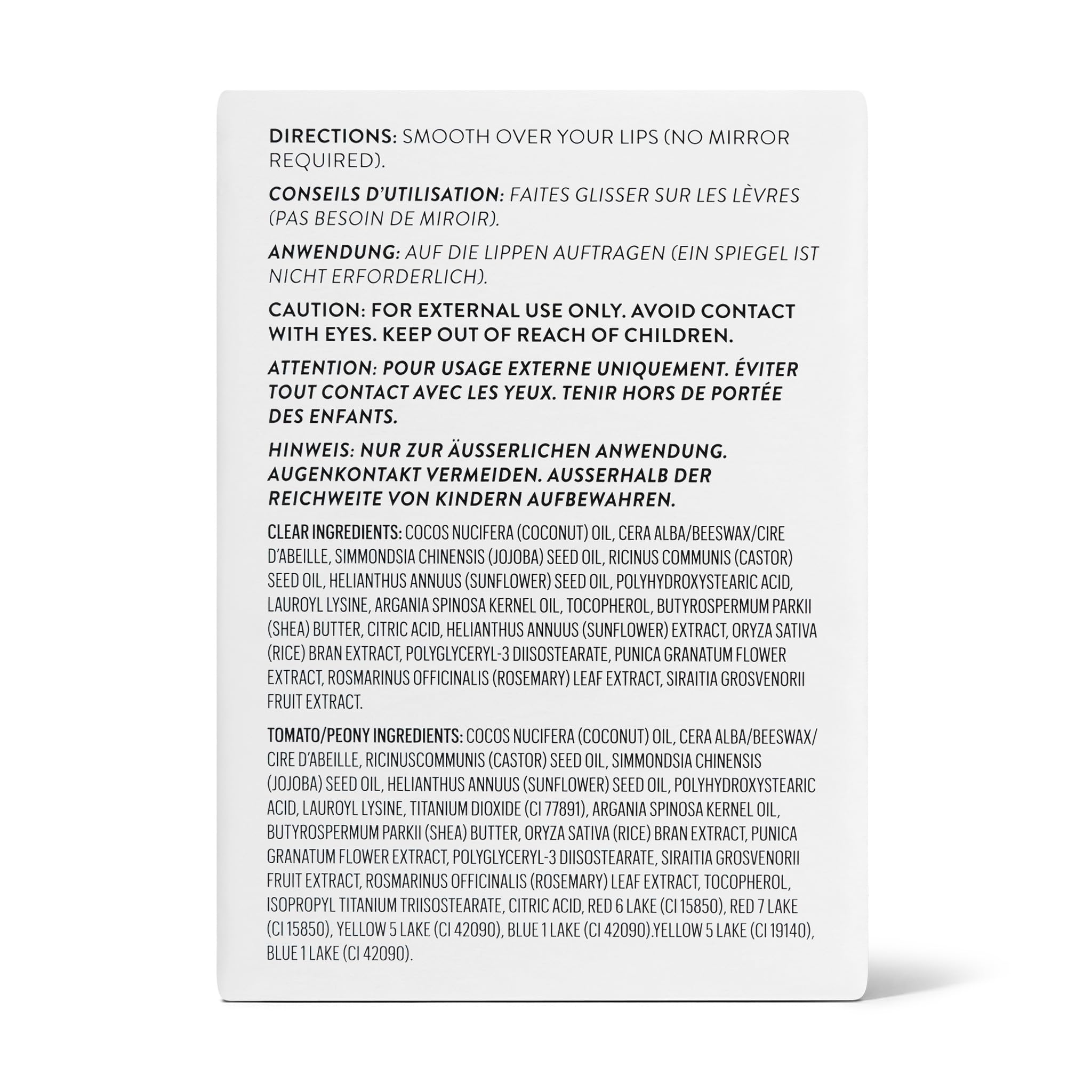 goop Beauty Clean Lip Balm | Dry Lips Treatment | Coconut Oil, Pomegranate Extract, & Shea Butter | Petroleum Free | 0.16 oz Halalzen