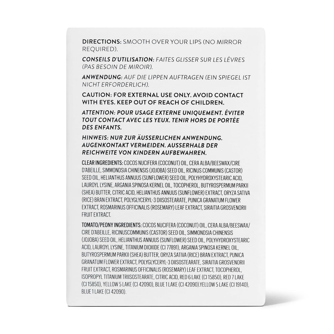 goop Beauty Clean Lip Balm | Dry Lips Treatment | Coconut Oil, Pomegranate Extract, & Shea Butter | Petroleum Free | 0.16 oz Halalzen