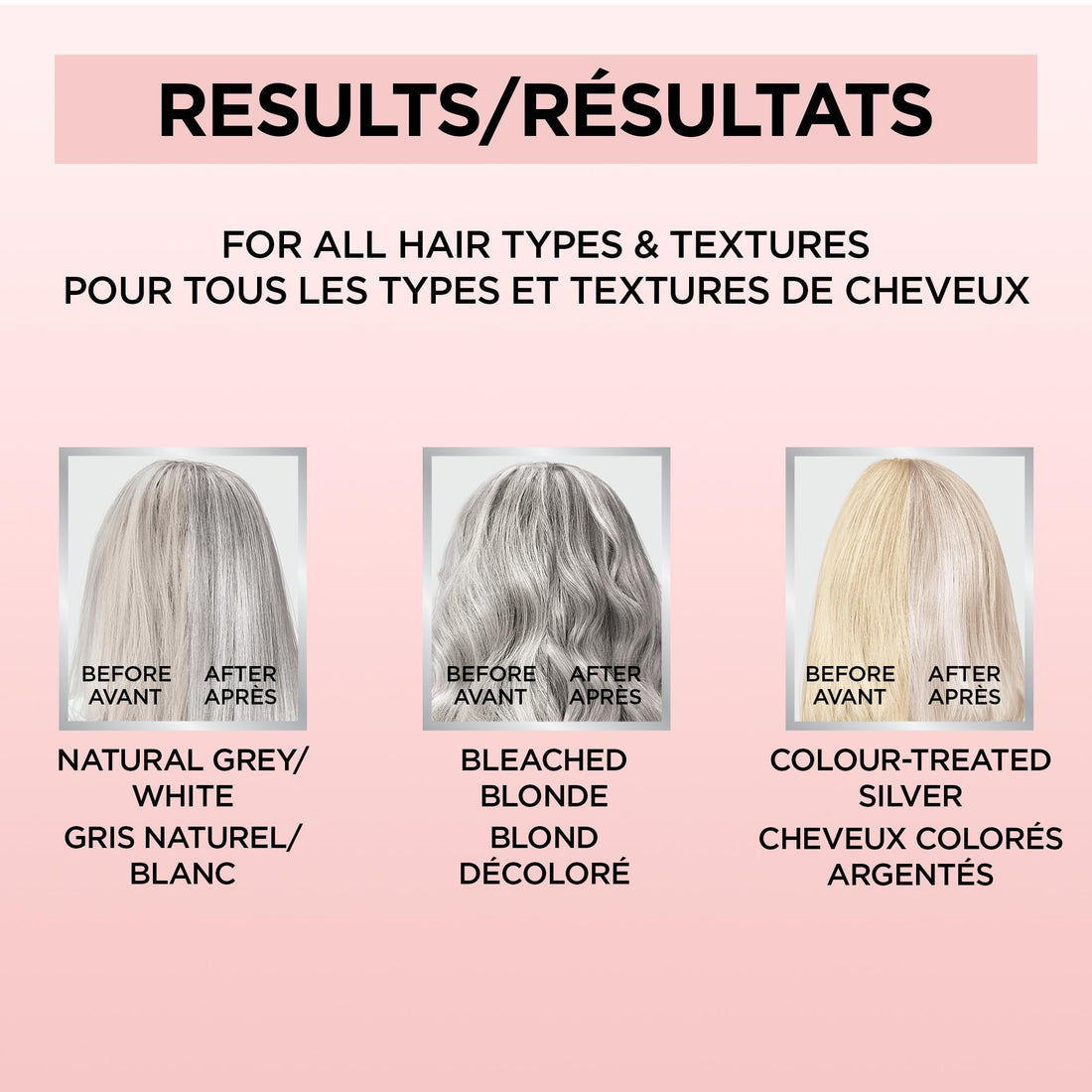 L’Oreal Paris Le Color Gloss One Step In-Shower Toning Hair Gloss for Bleached Hair, Neutralizes Brass, Conditions & Boosts Shine, Platinum Pearl, 4 Ounce
